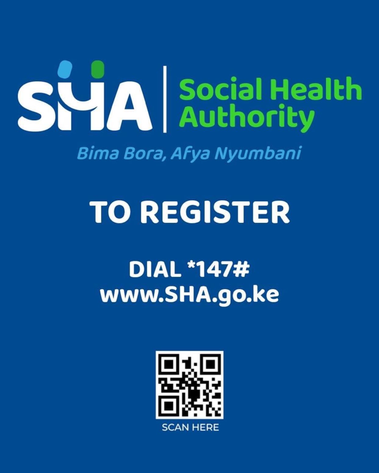 SHA Registration 