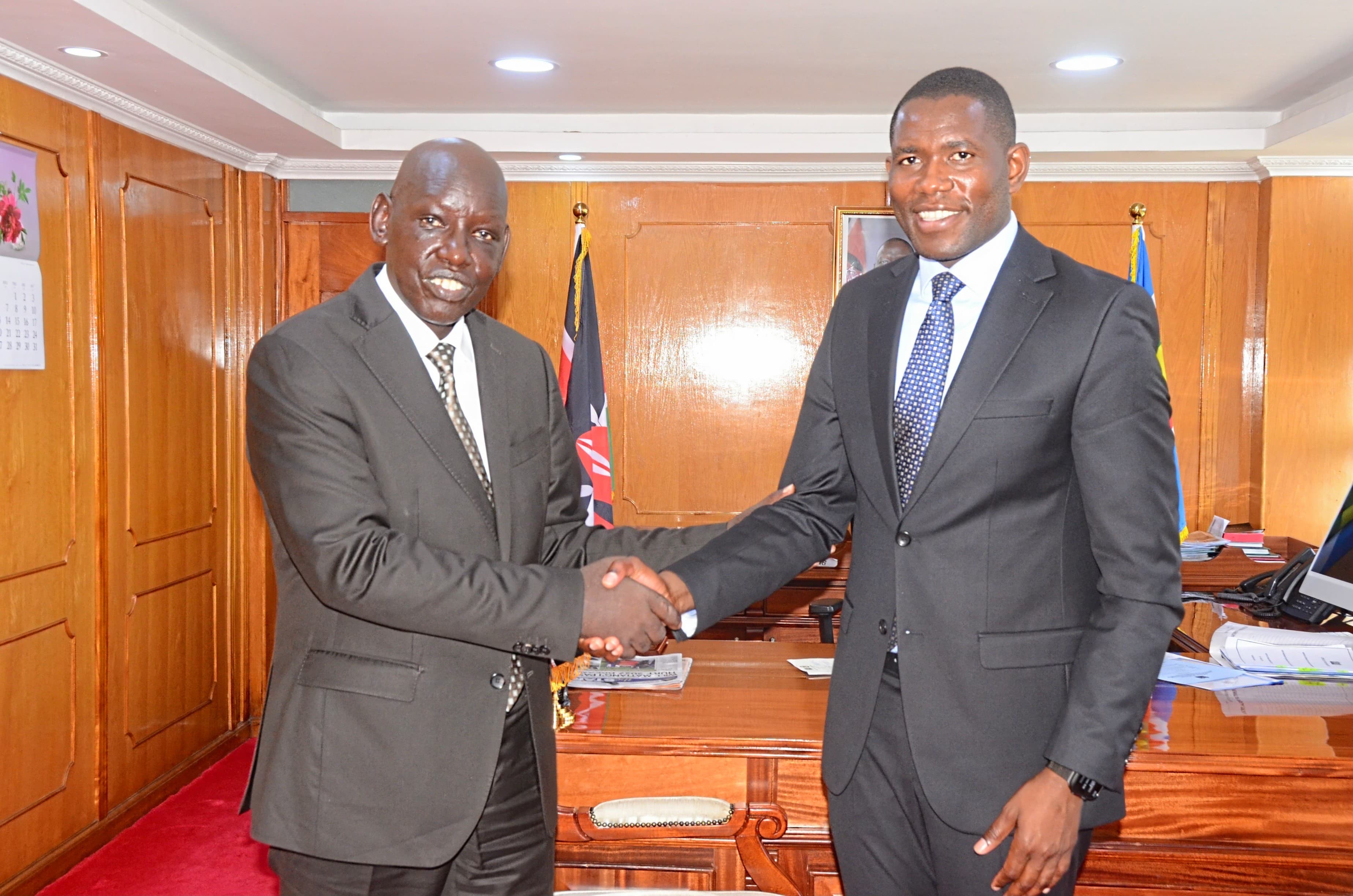 PS Oluga, PS Kipsang in Talks to Actualize Mandatory Inbound Travel Health Insurance