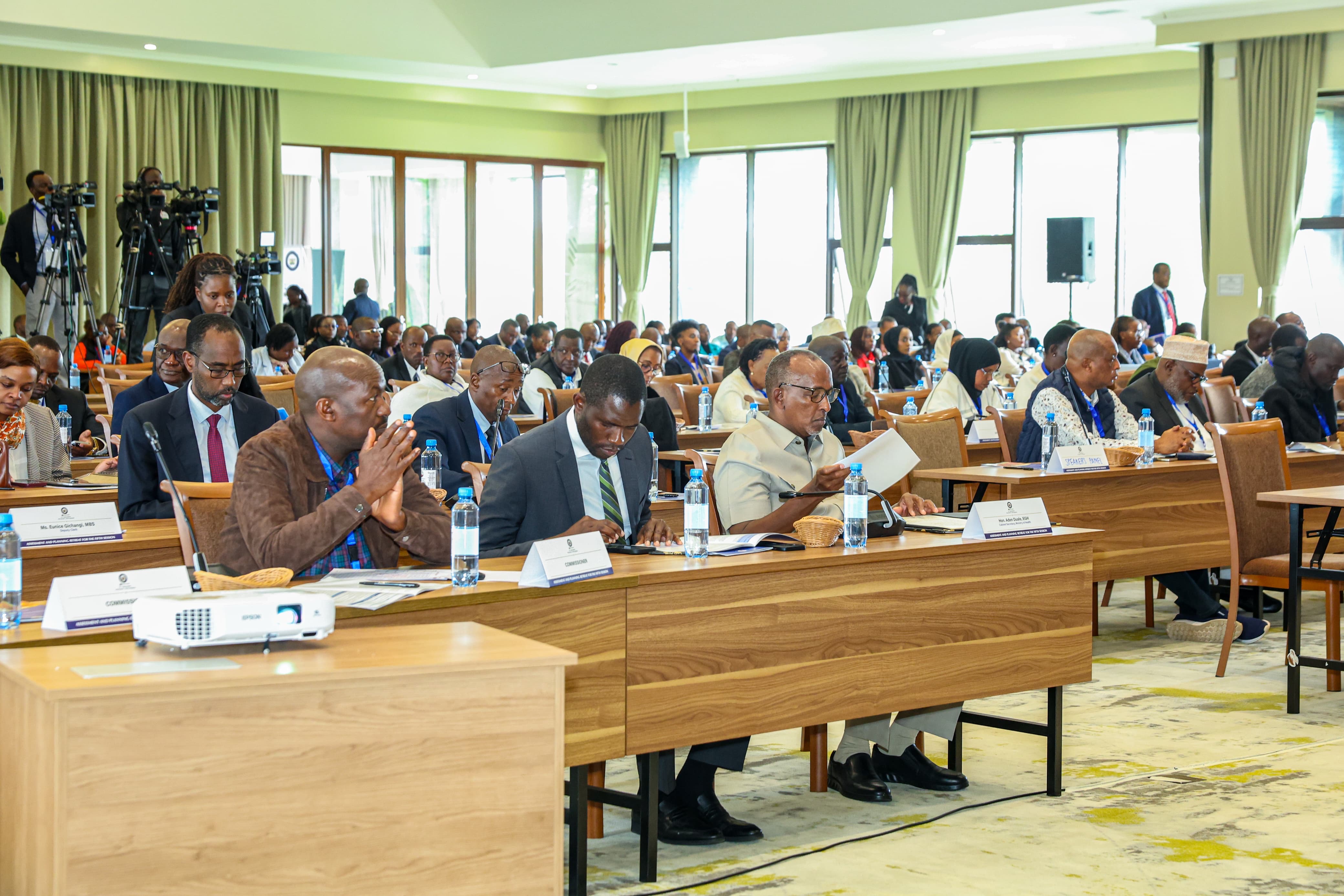 Duale Outlines Health Sector Reforms and UHC Progress to Senate