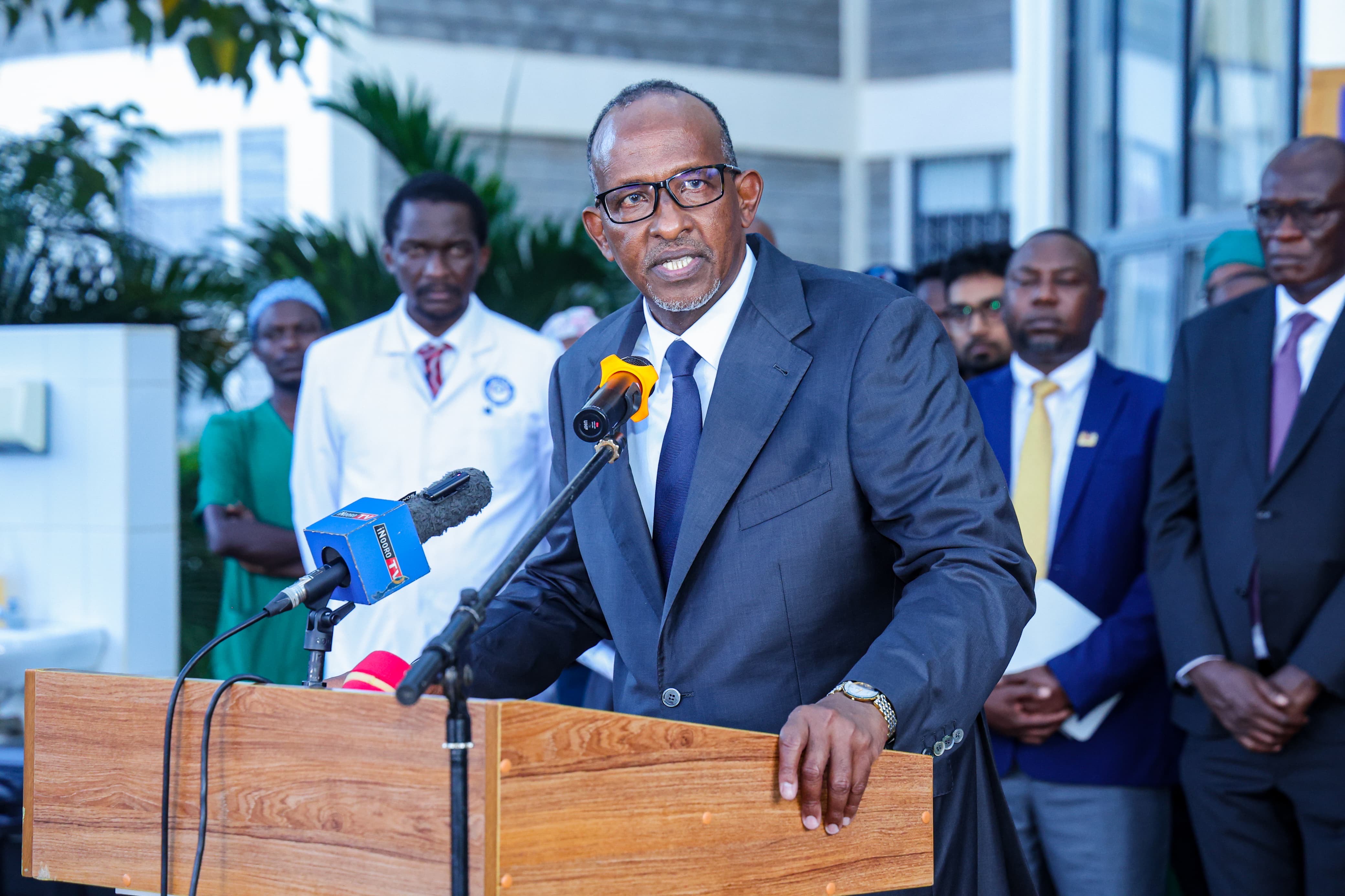 CS Duale Visits KUTRRH to Fast-Track UHC Rollout and Celebrate Nurses’ Contribution to Milestone Surgeries