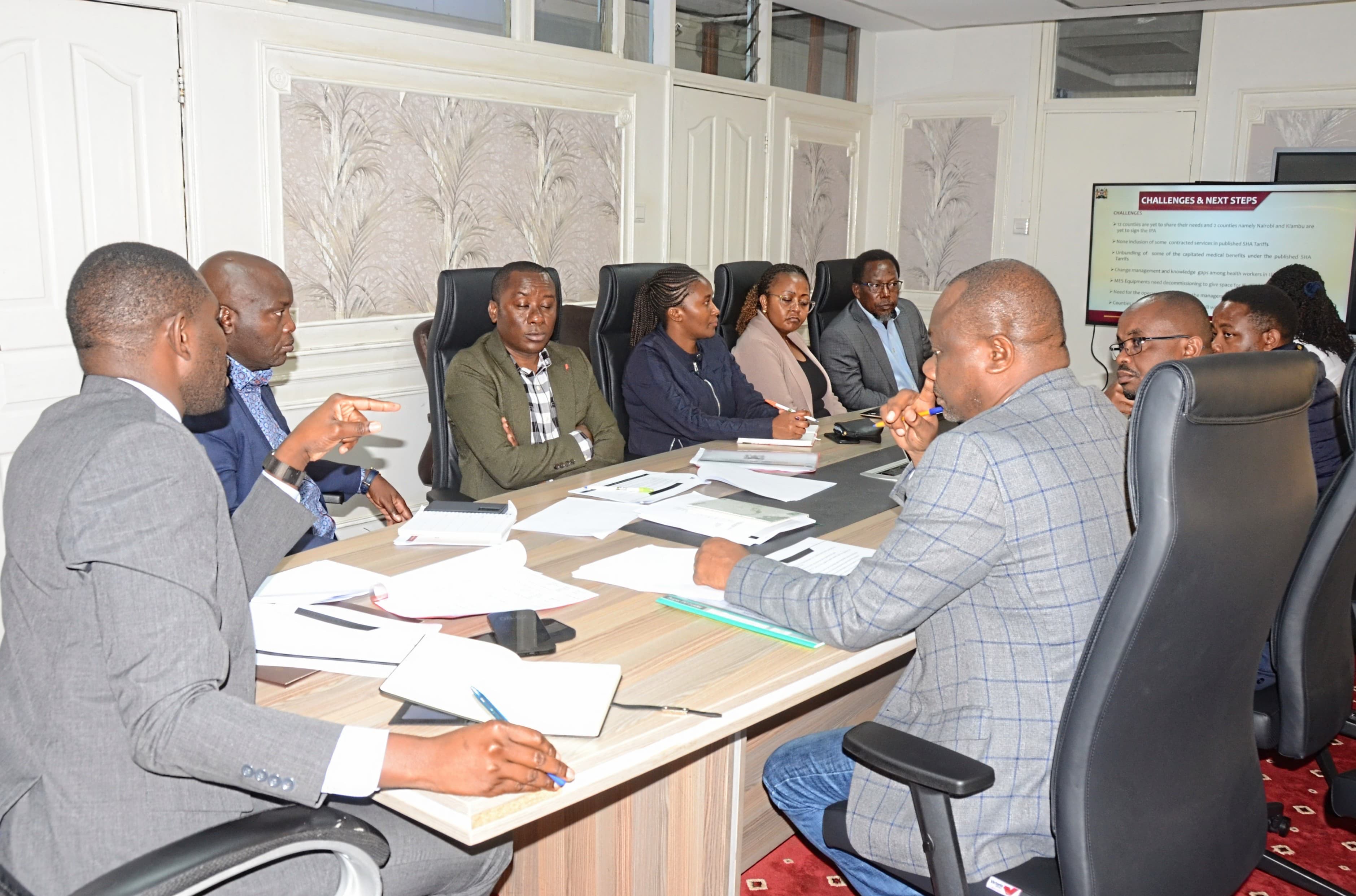 PS Dr. Ouma Oluga Applauds Progress in Equipping Health Facilities Under NESP