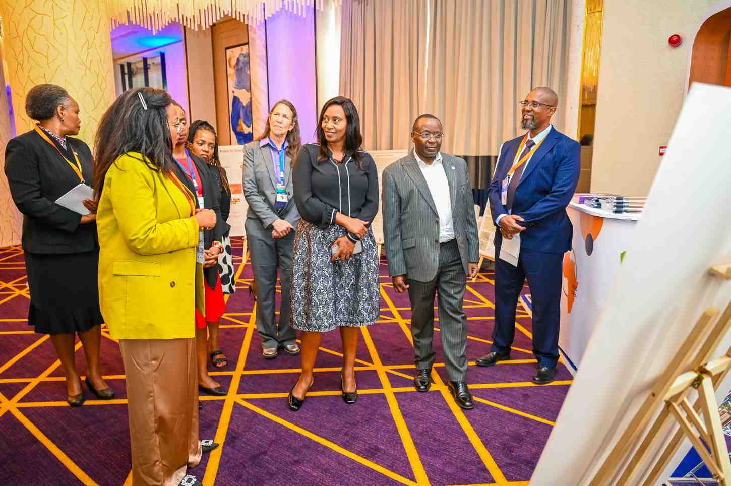 Nairobi Monday December 1, 2025 The Principal Secretary for Public Health and Professional Standards, Mary Muthoni, today joined other stakeholders during the opening of the Regional Policy Engagement Workshop on Policy Analysis for Sustainable and Healthy Foods in African Retail Markets (PASHFARM) in Nairobi.   The summit conducted under the theme, Retail Market Policies for Improved Nutrition and Health, brings together policymakers, researchers, and development partners to explore how retail food markets