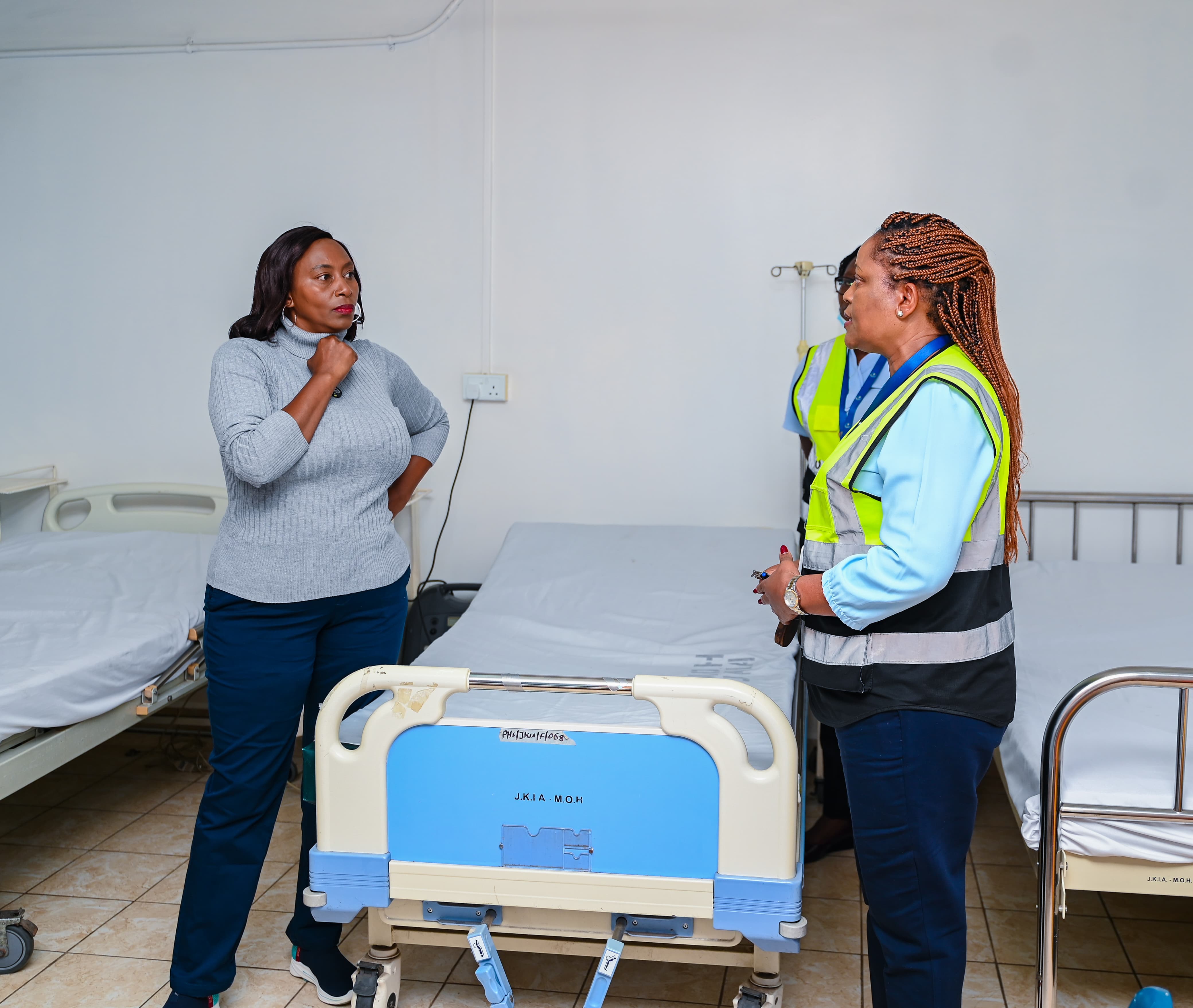 Kenya Strengthens Ebola Preparedness at JKIA as PS Mary Muthoni Assesses Port Health Readiness
