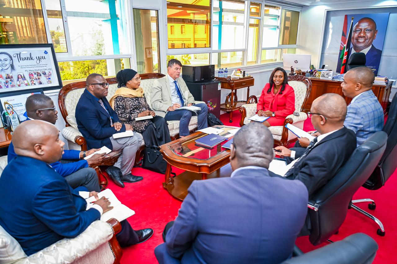 PS Muthoni hosts Global Fund Country Team to discuss ongoing collaboration 