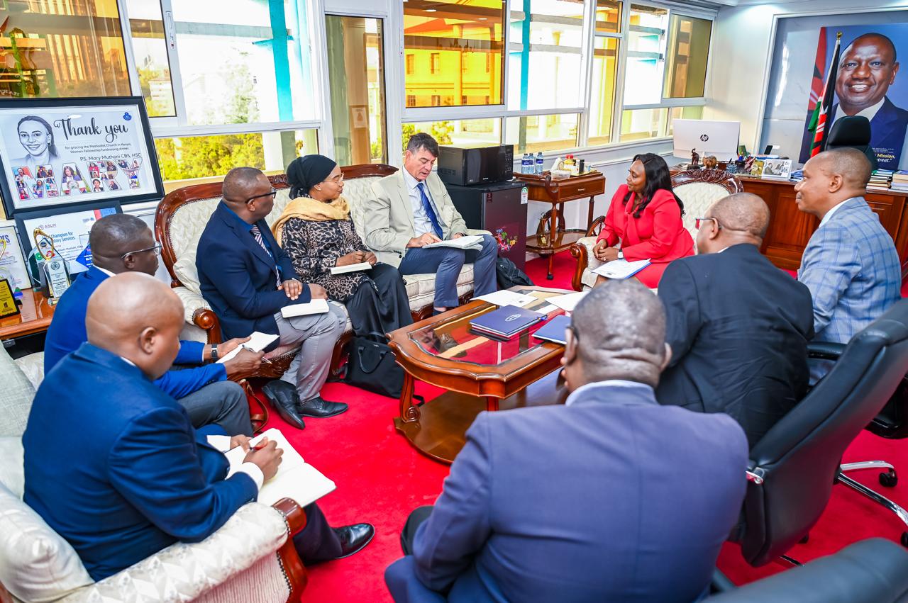 PS Muthoni hosts Global Fund Country Team to discuss ongoing collaboration 