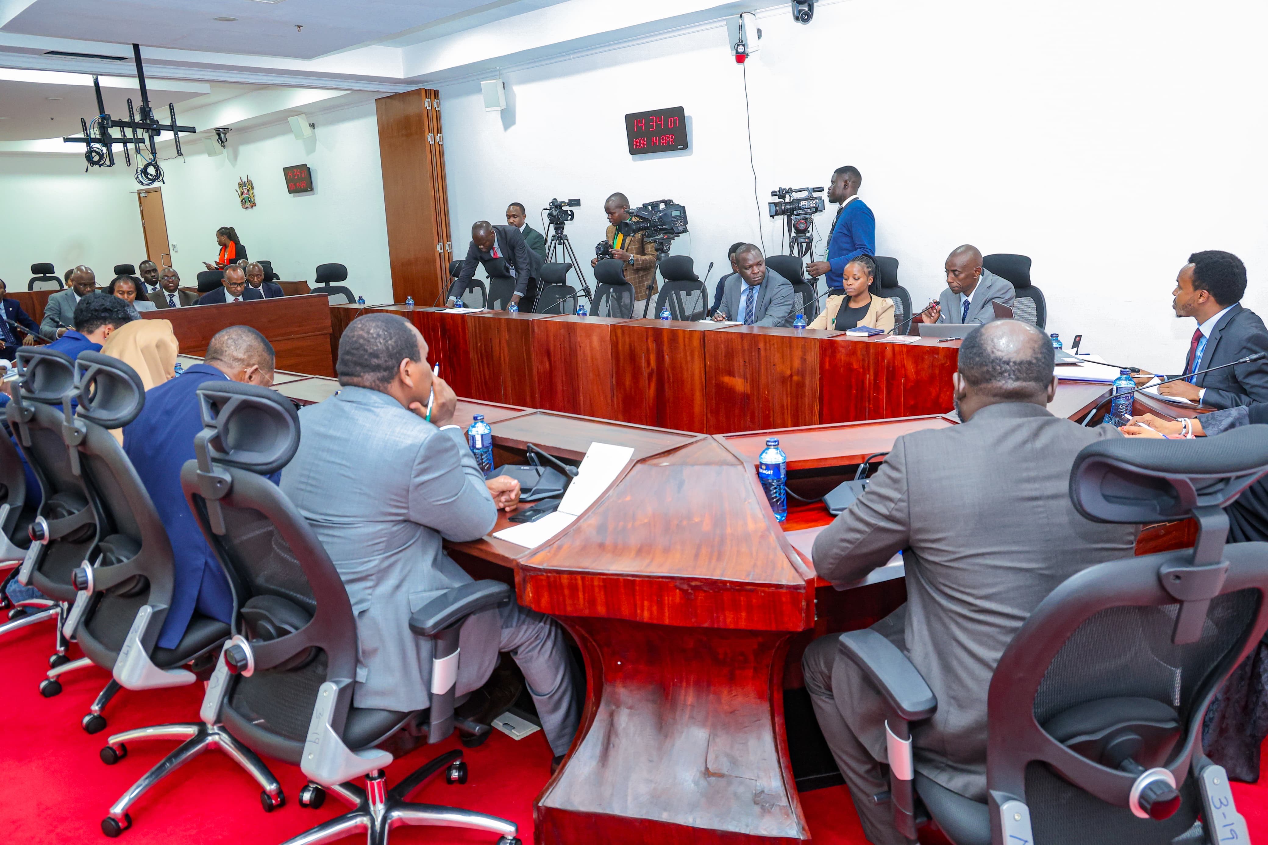 Health CS Hon. Aden Duale Appears Before Senate Health Committee on KMPDU Petition