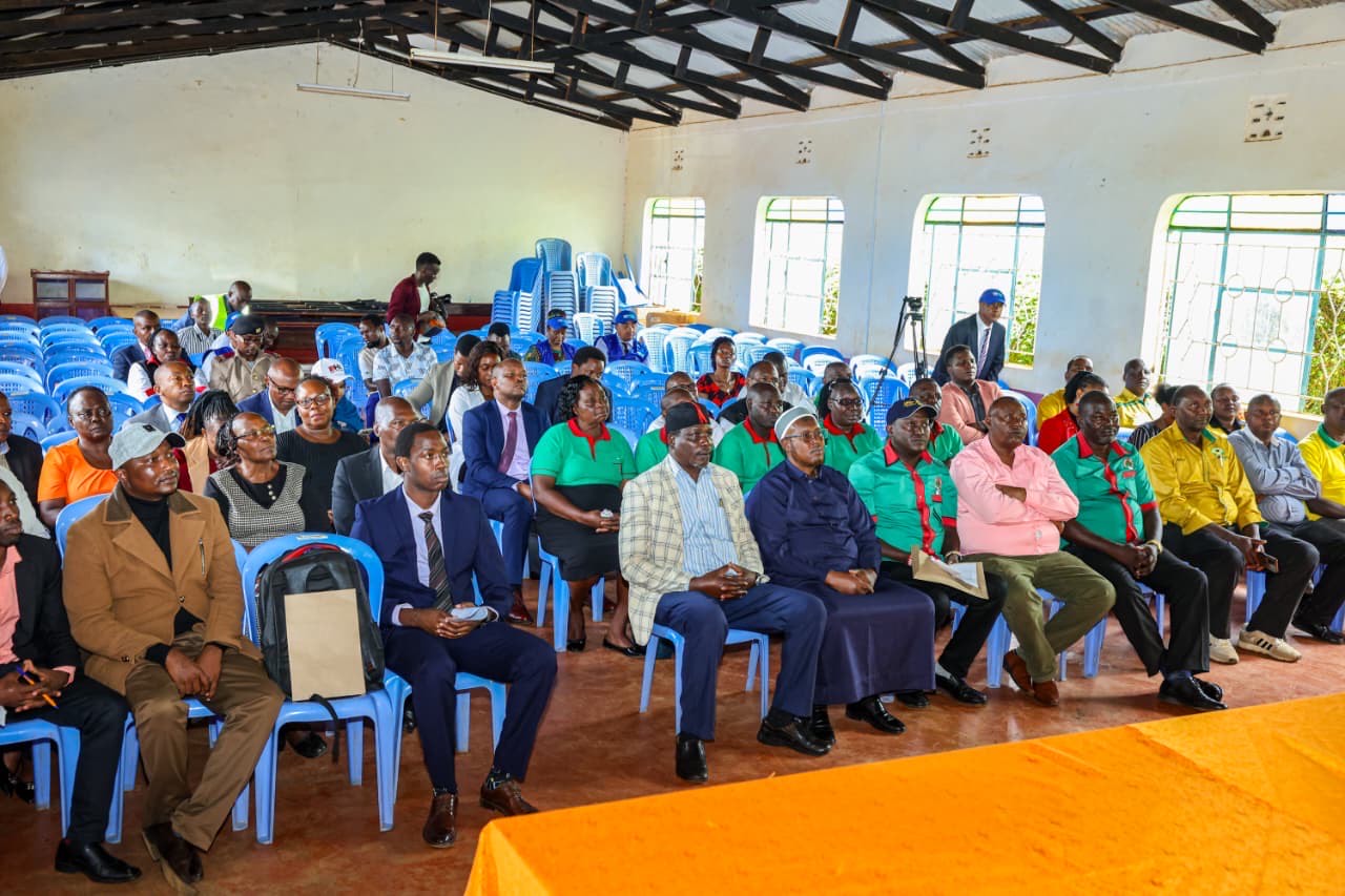 CS Duale Leads Strategic Health Engagements to Advance Taifa Care in Tharaka Nithi