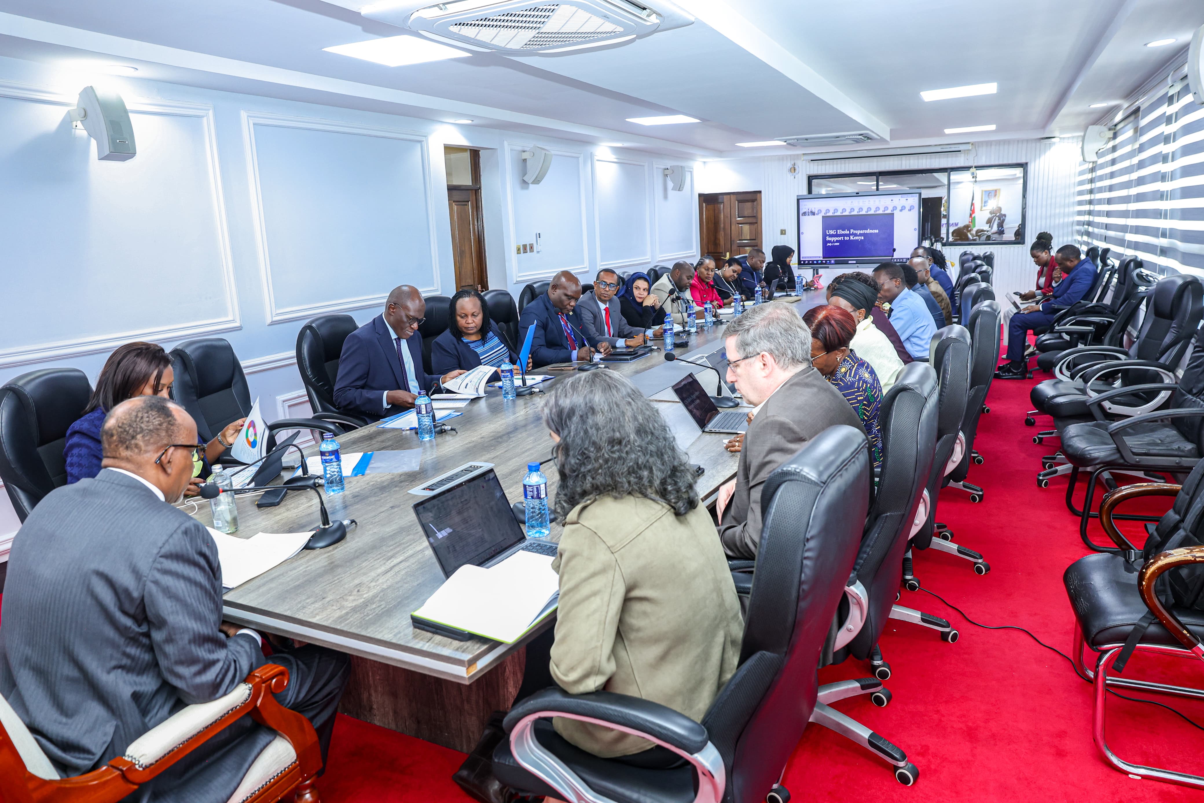 Kenya Strengthens Ebola Preparedness Through Enhanced Coordination with Partners