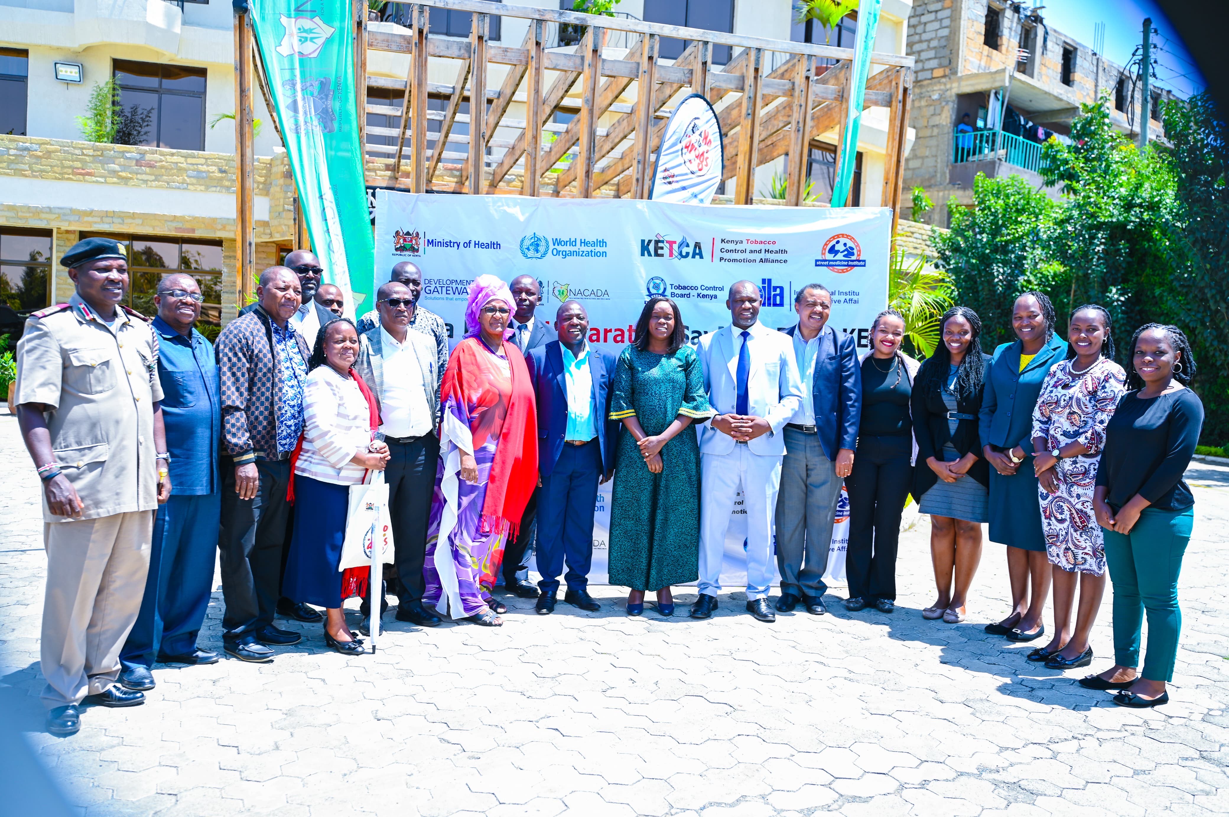 CS Health Leads Public Awareness Campaign on Tobacco and Substance Abuse in Laikipia County