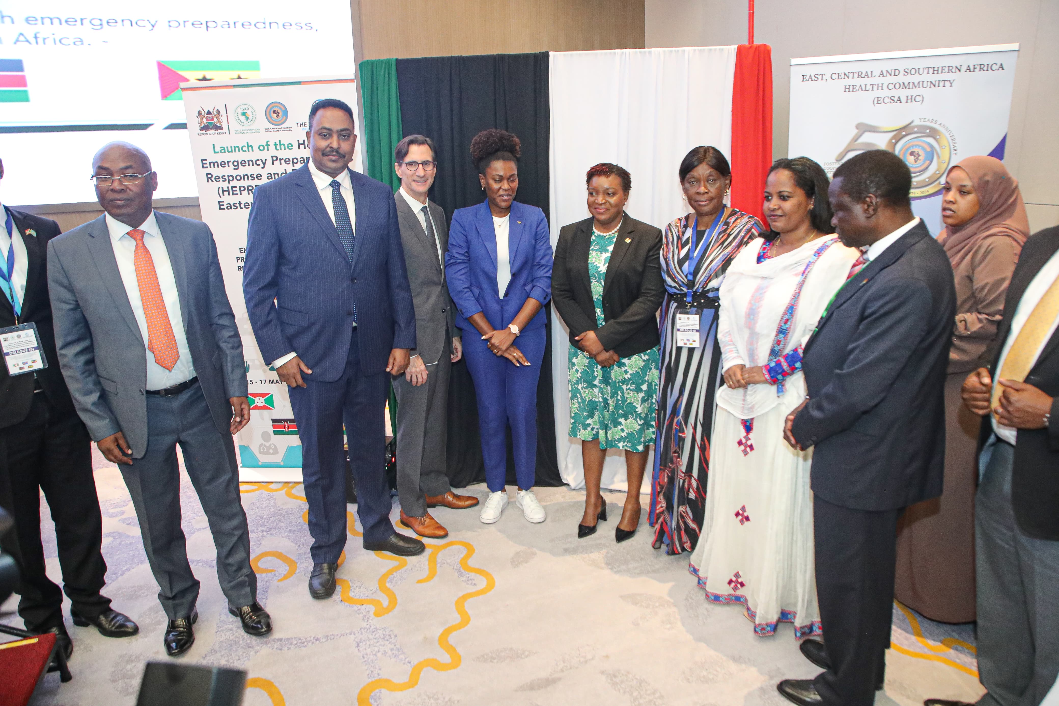 Ministry of Health Launches Health Emergency Preparedness, Response, and Resilience Project for Eastern and Southern Africa