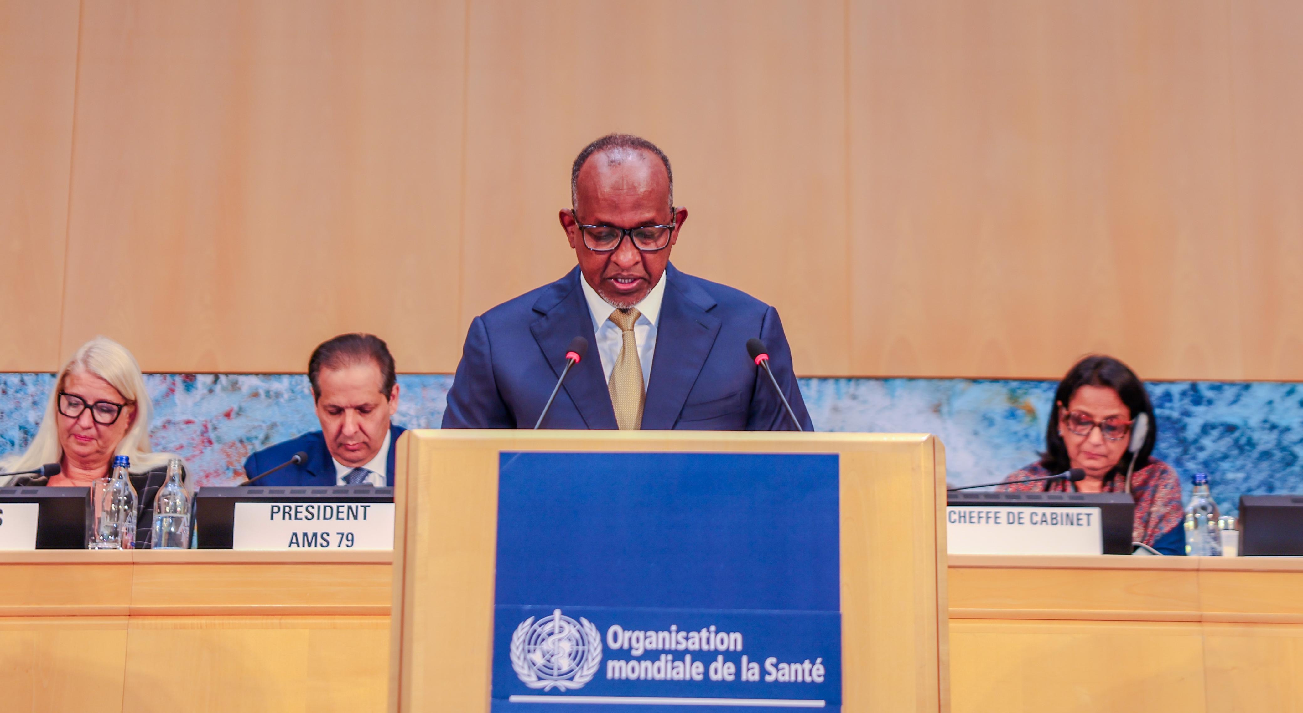 Kenya Calls for Equity and Global Solidarity in Ebola Response at WHA79
