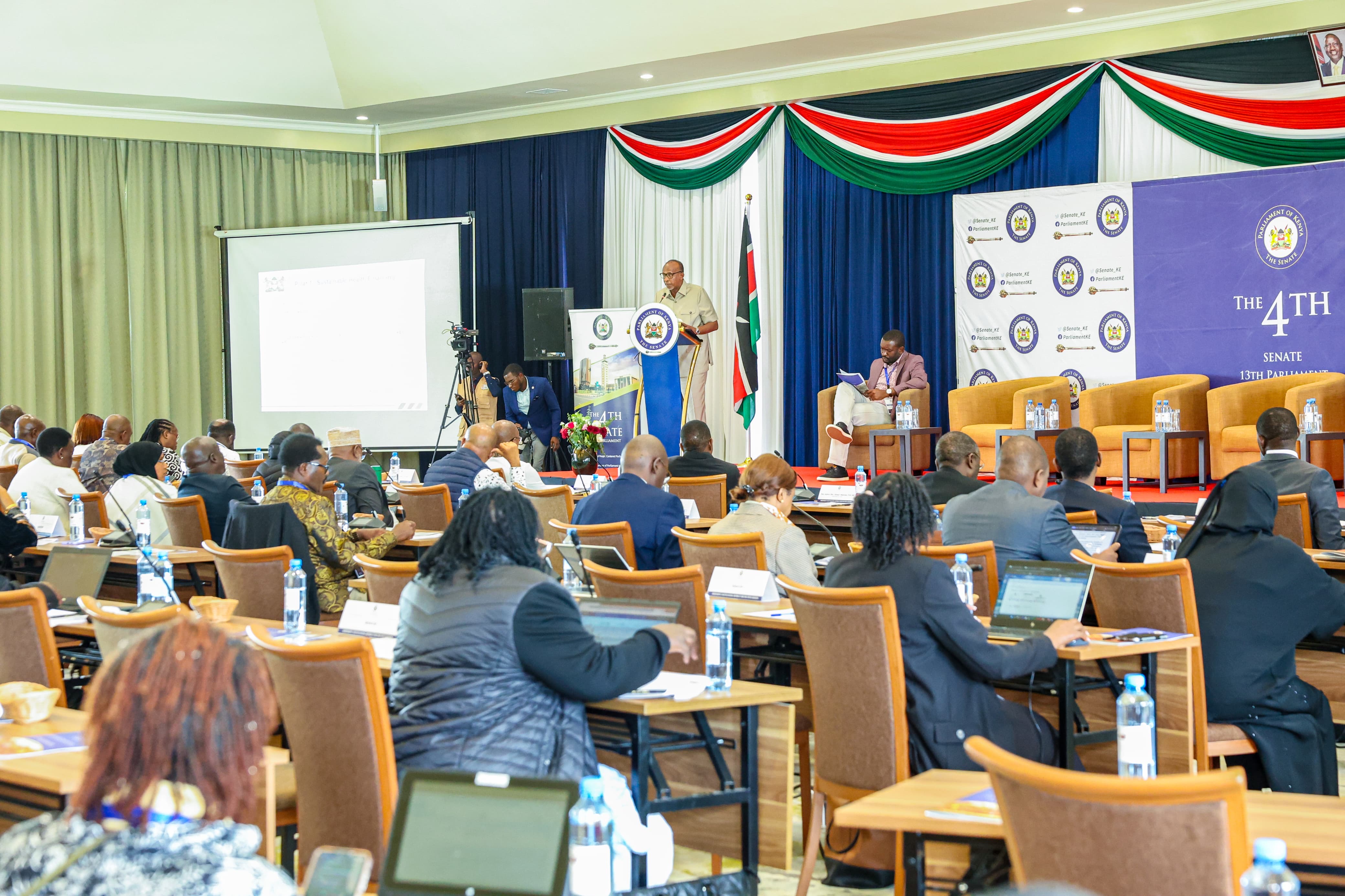 Duale Outlines Health Sector Reforms and UHC Progress to Senate