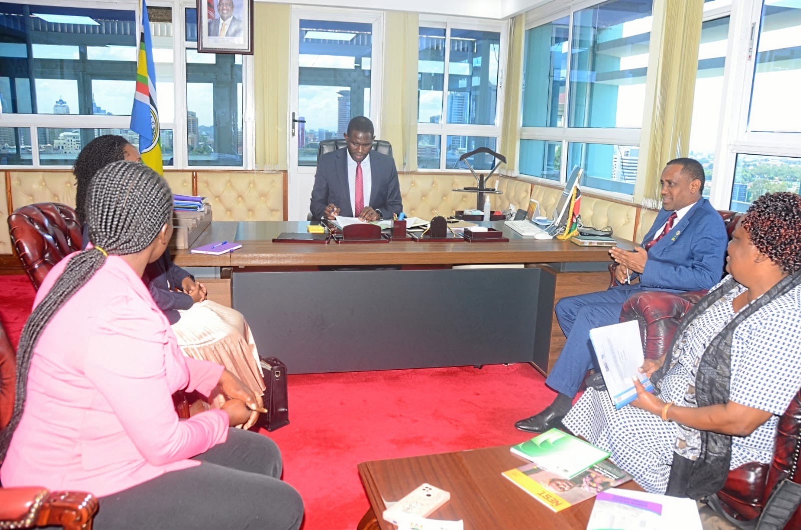 PS Dr. Ouma Oluga Engages Family Planning Partners on Urgent Financing Needs