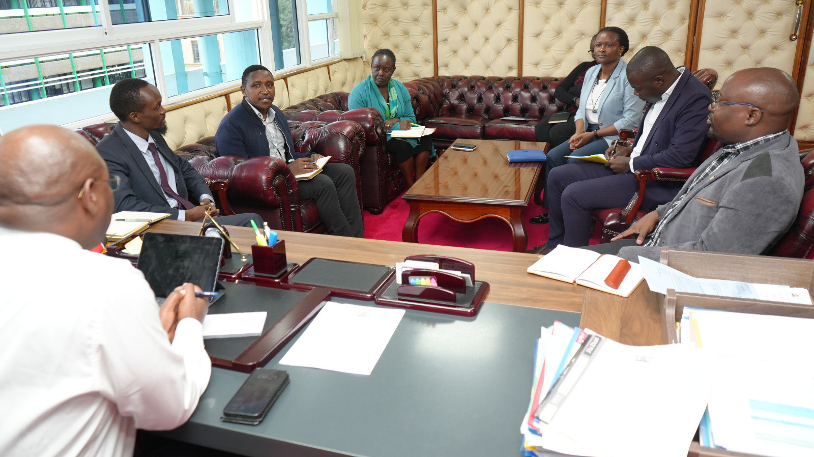 Kenya Dental Association Officials Pay Courtesy Call on Principal Secretary for Medical Services