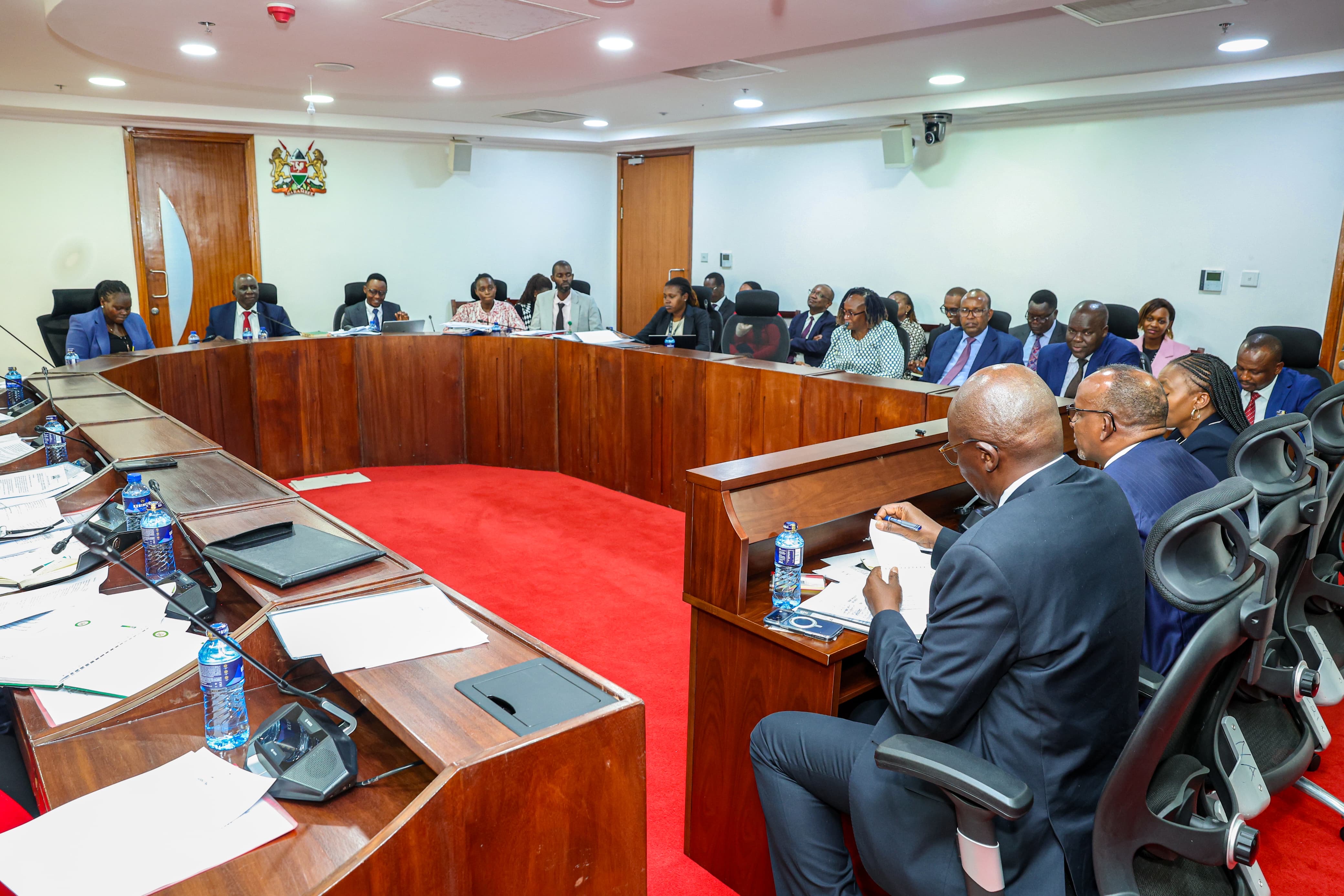 CS Aden Duale Presents 2026 Budget Policy Statement for Public Health to Parliamentary Committee