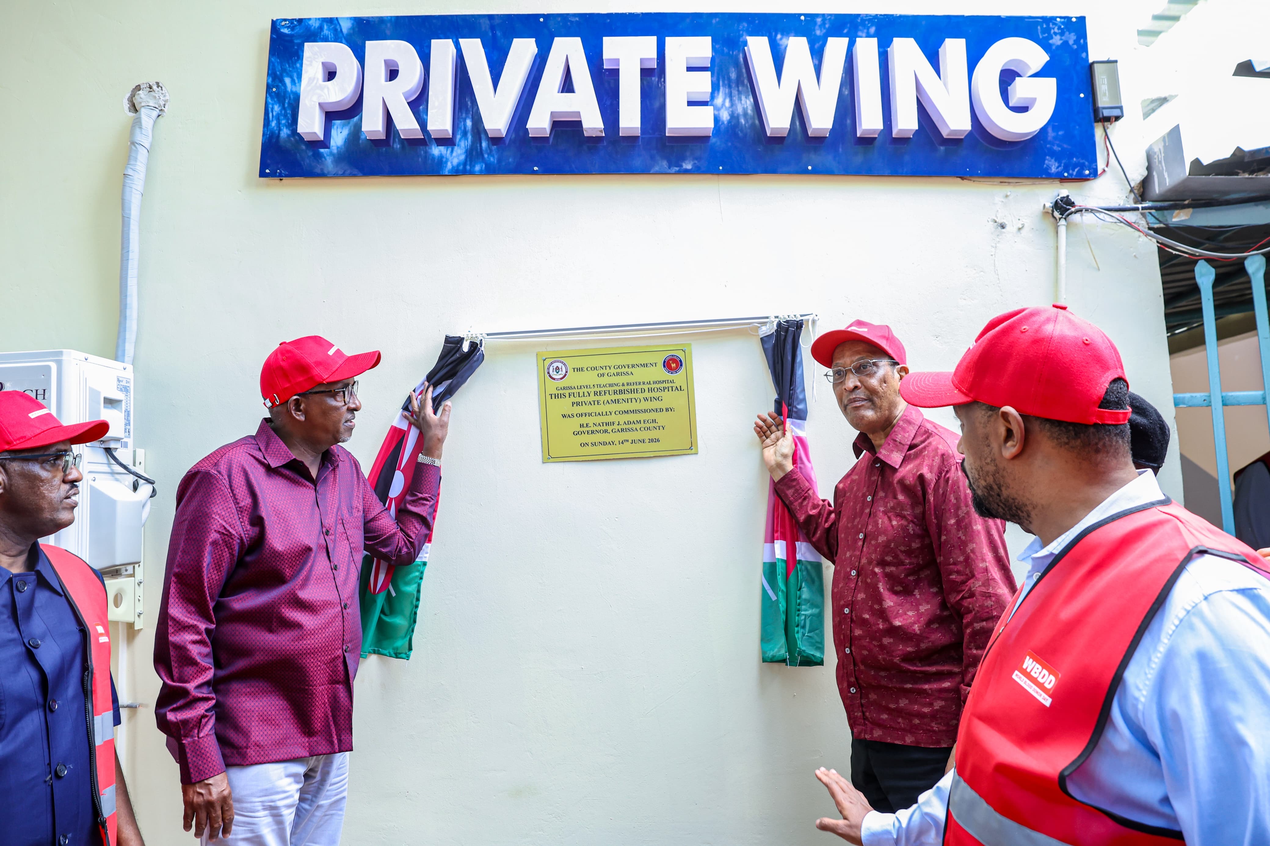 CS Duale Commissions Northern Regional Blood Transfusion Centre in Garissa