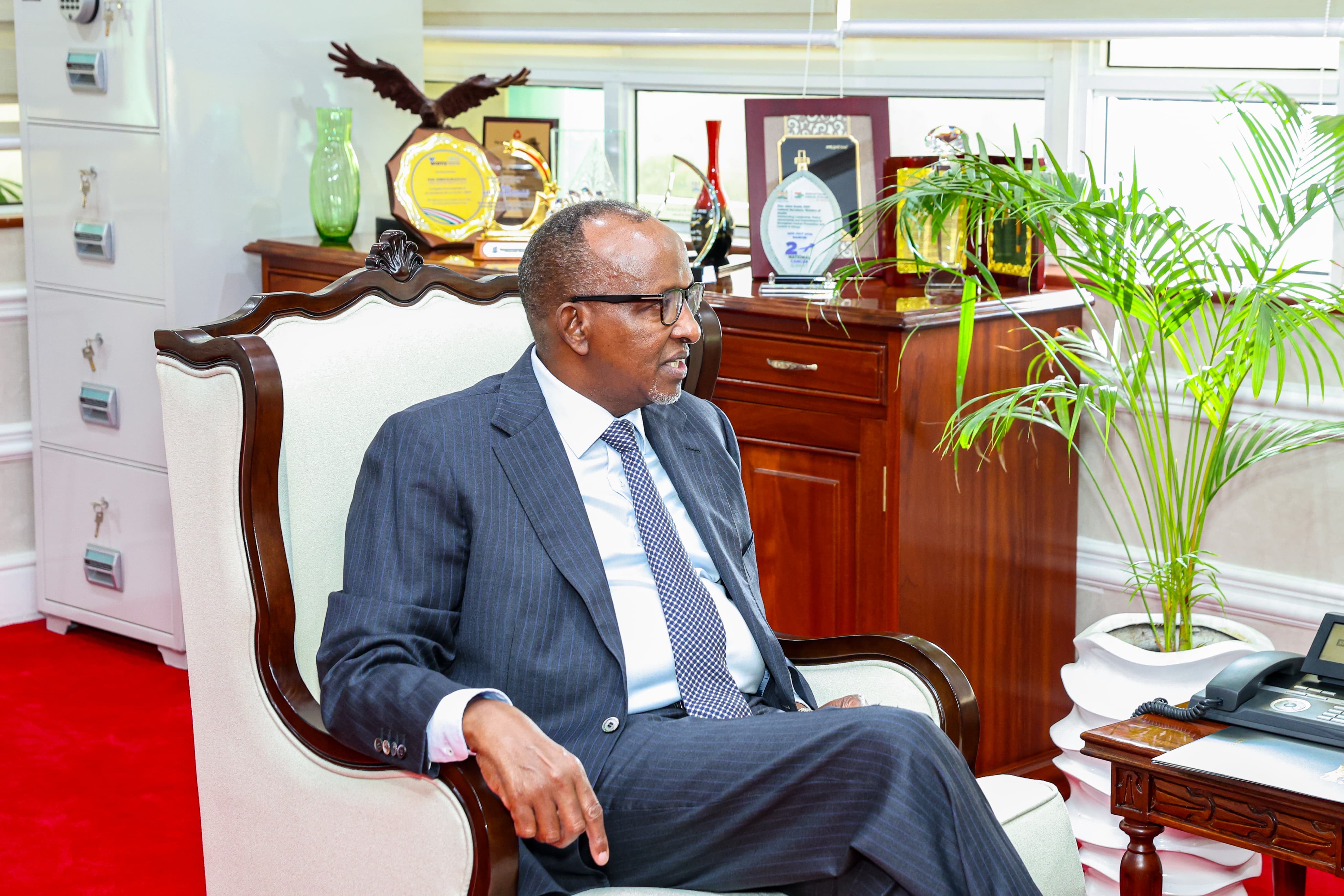 CS Duale Holds Talks with WFP to Strengthen Health and Nutrition Interventions