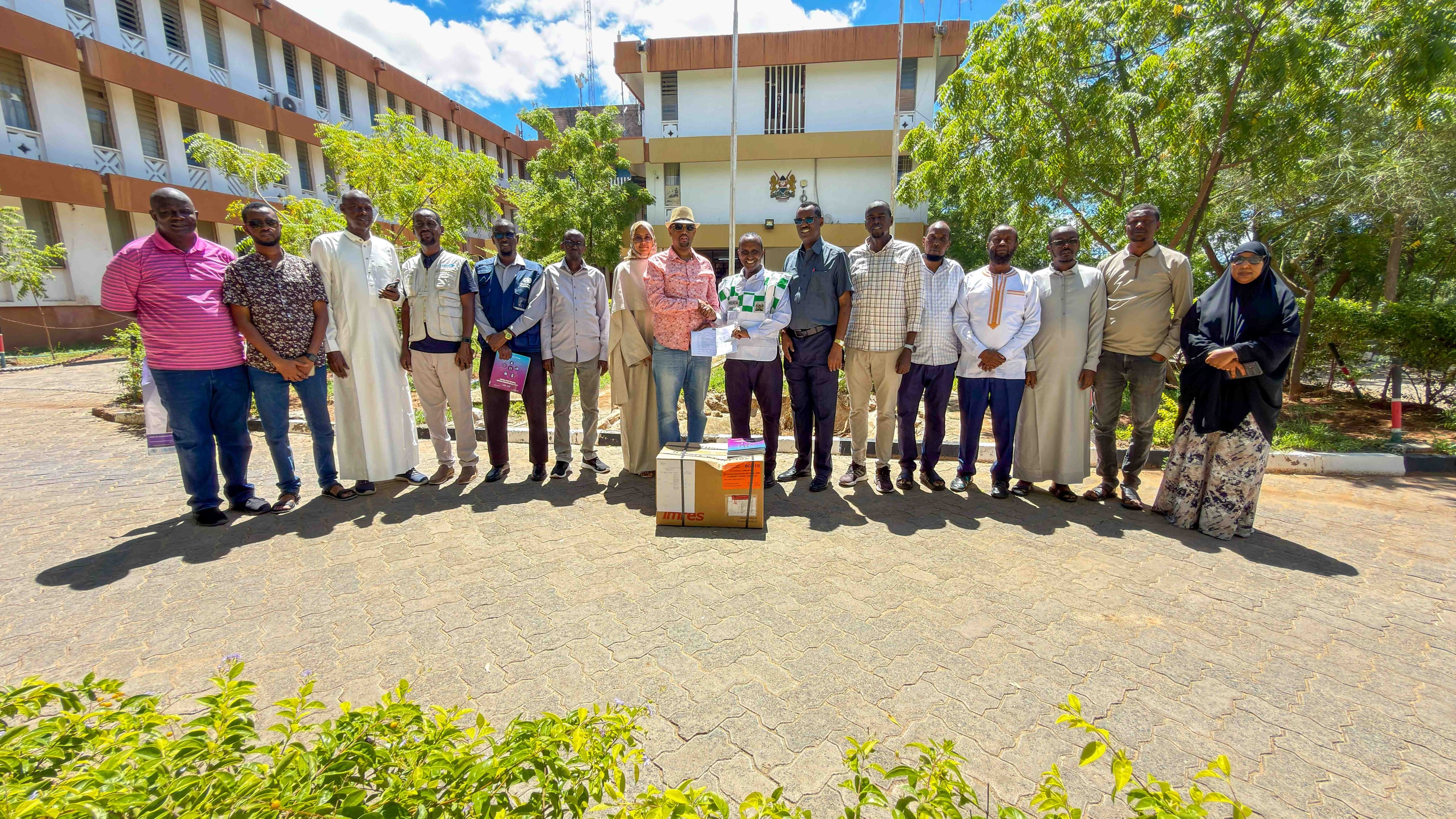 Garissa strengthens cholera response with WHO-supported supplies handover