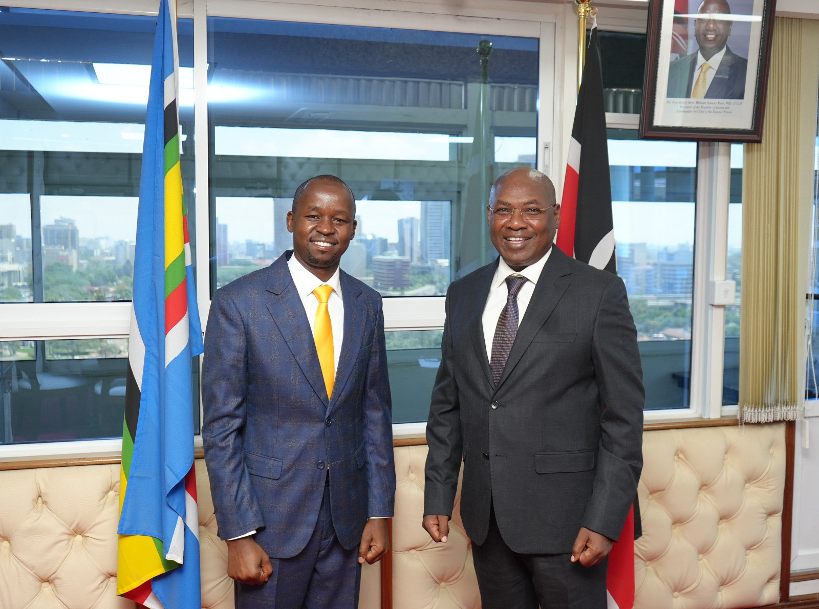 Kimtai, Lelmengit Discuss Healthcare Boost for Emgwen