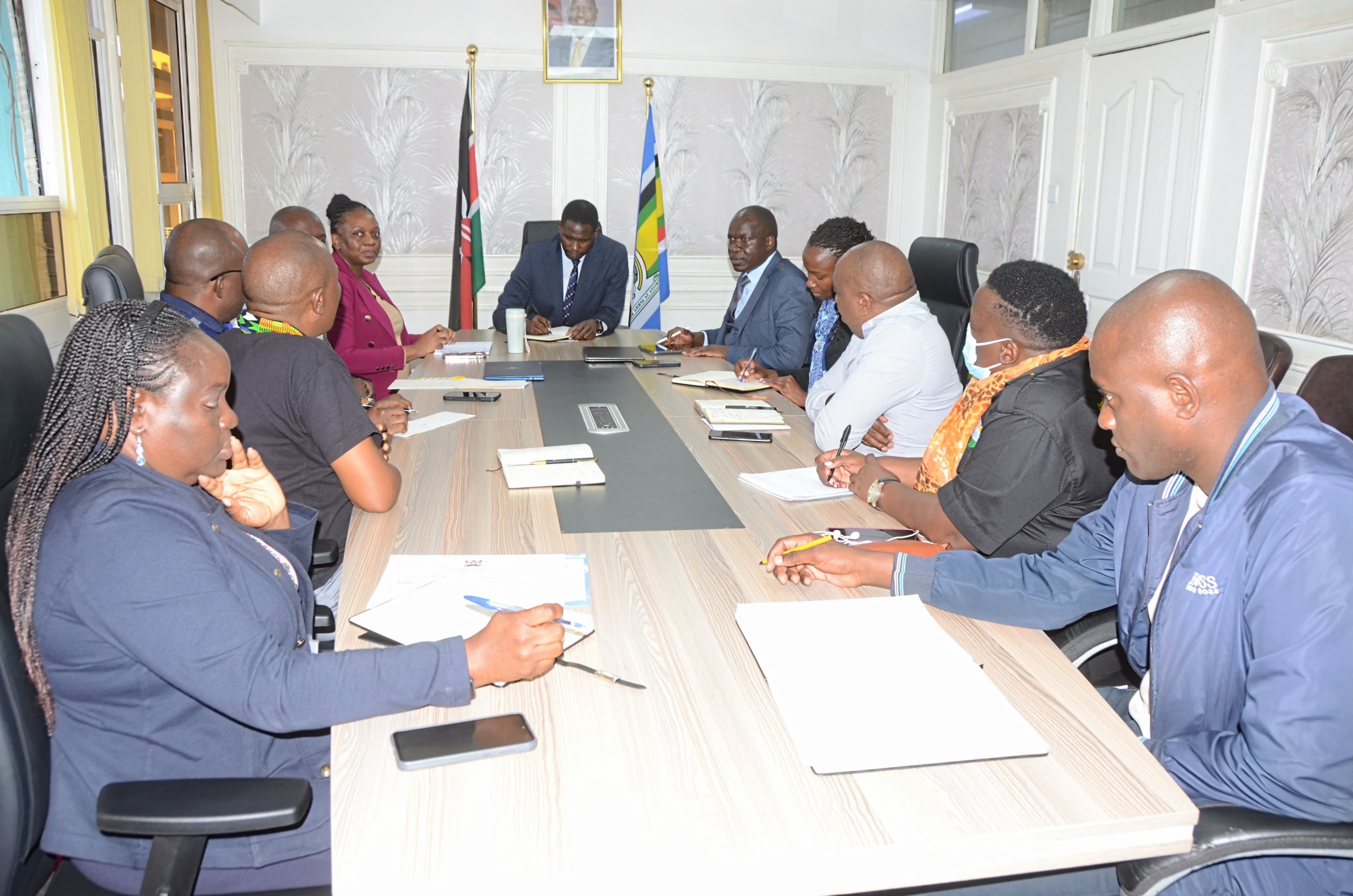 PS Oluga Chairs Meeting on Urology Centre Project