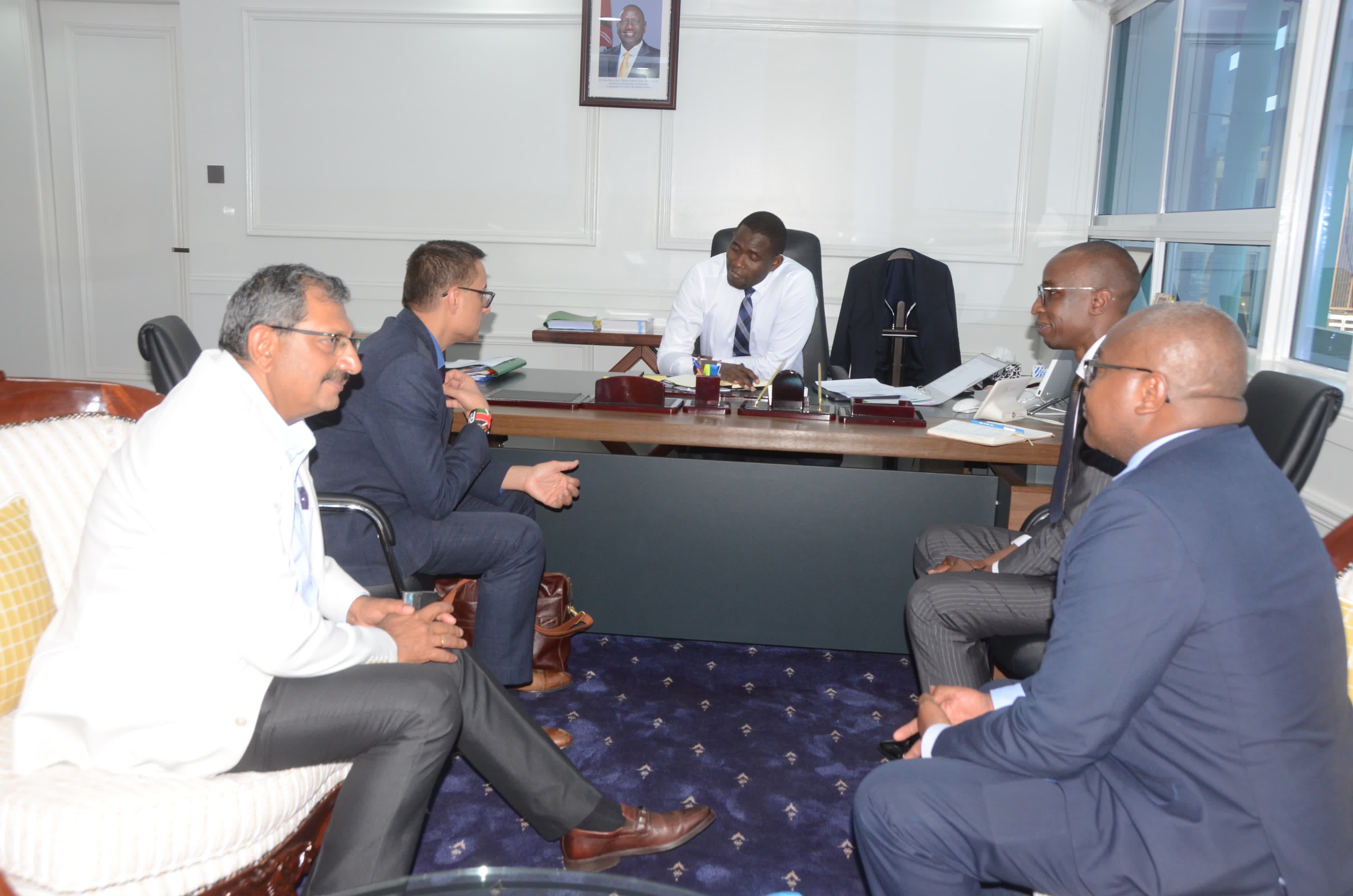 PS Dr. Oluga Meets AstraZeneca Delegation to Strengthen Collaboration on NCD Care in Kenya