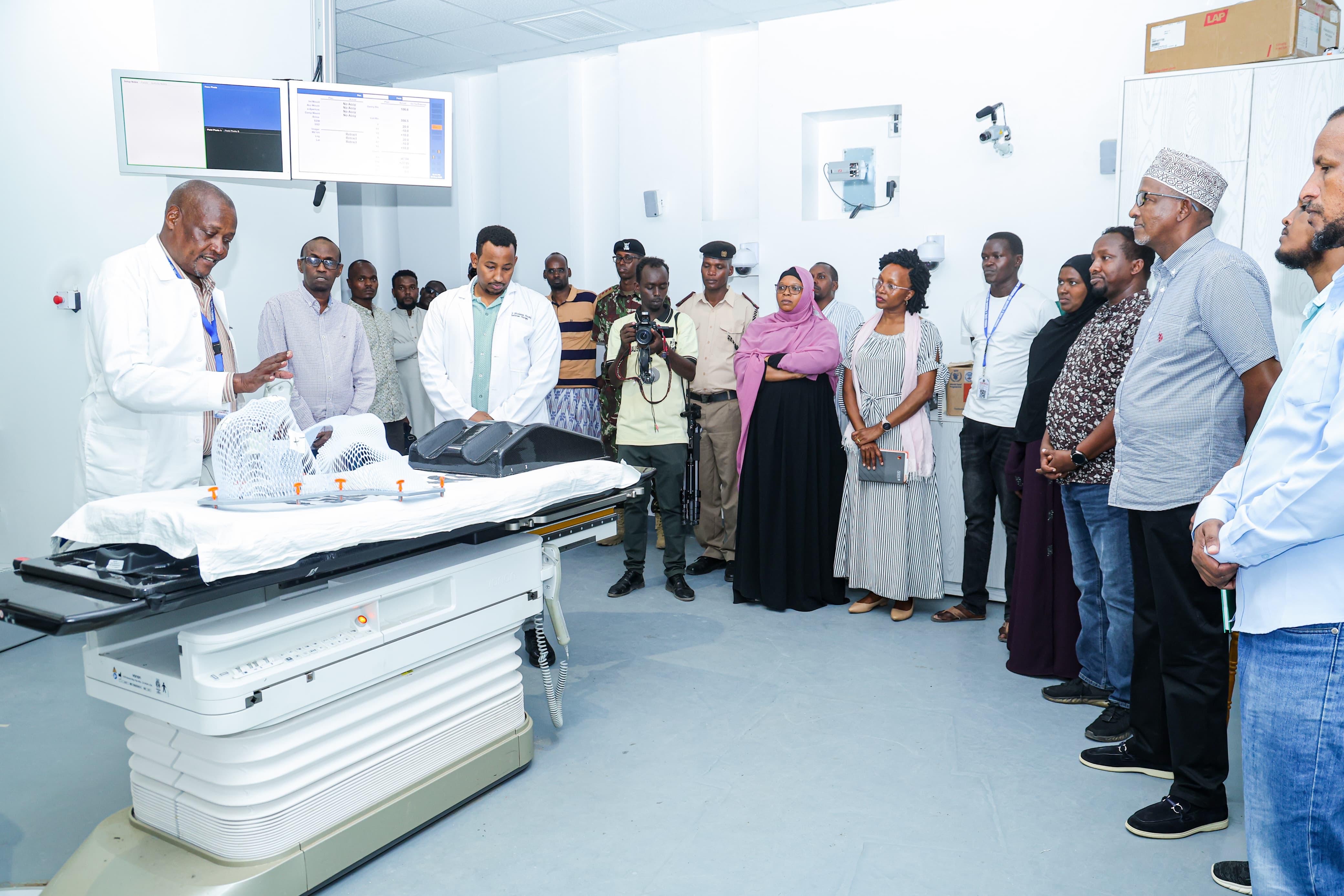 Health CS Hon. Aden Duale Visits Garissa Regional Cancer Centre to Strengthen Cancer Care Access