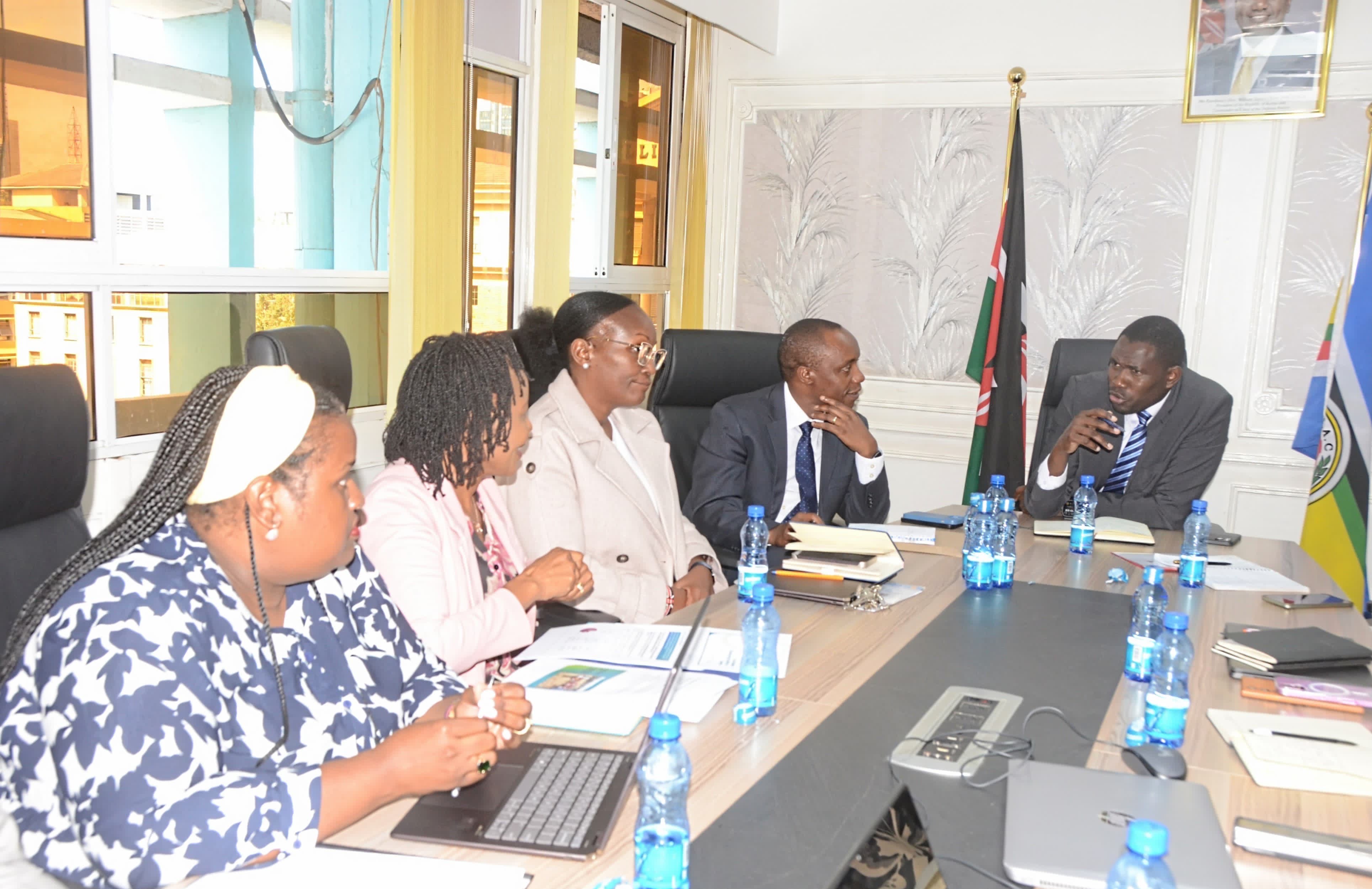 Principal Secretary Dr. Ouma Oluga Reviews World Bank-Funded Health Projects with Key Partners