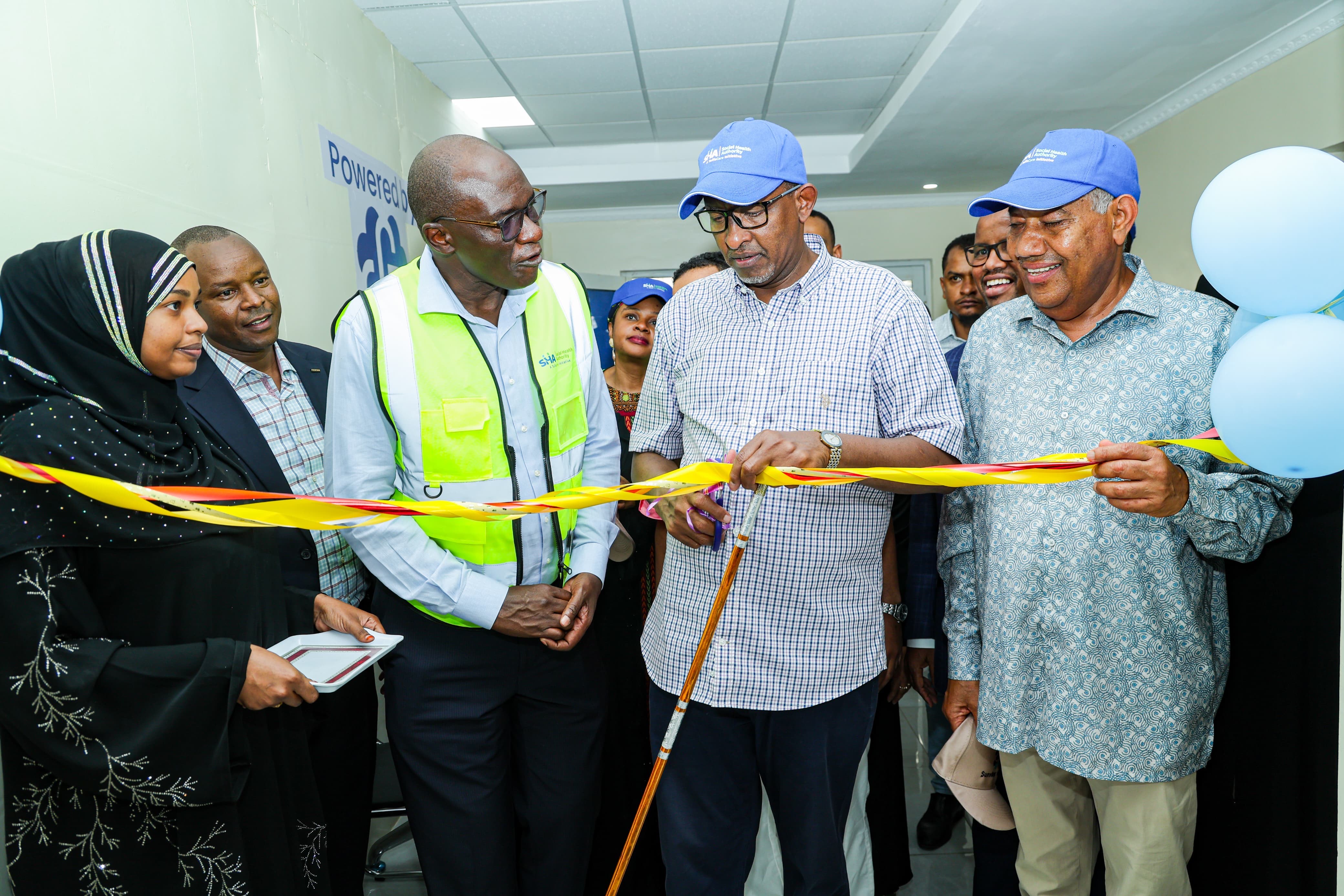 Hon. Duale Commissions Modern Health Infrastructure in Lamu to Advance UHC