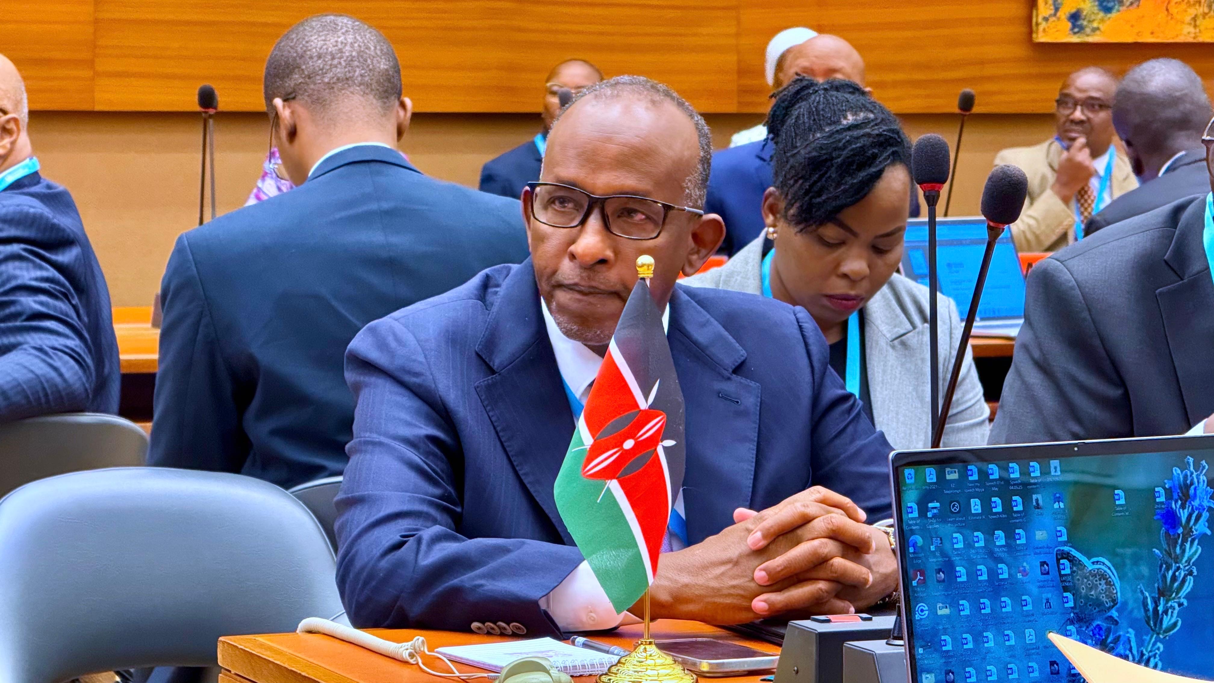 Hon. Aden Duale Attends WHO Africa Health Ministers Coordination Meeting in Geneva