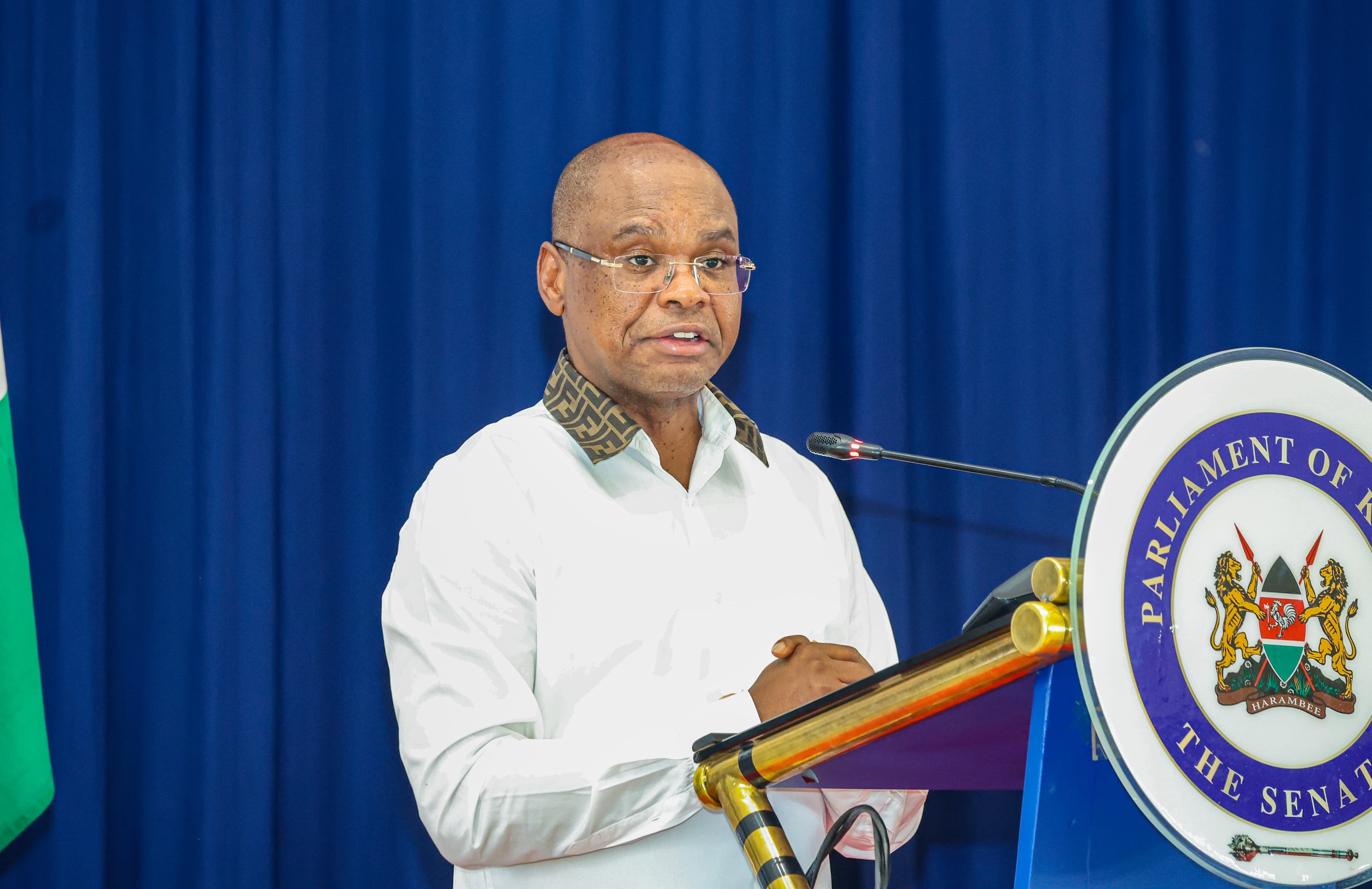 Duale Outlines Health Sector Reforms and UHC Progress to Senate