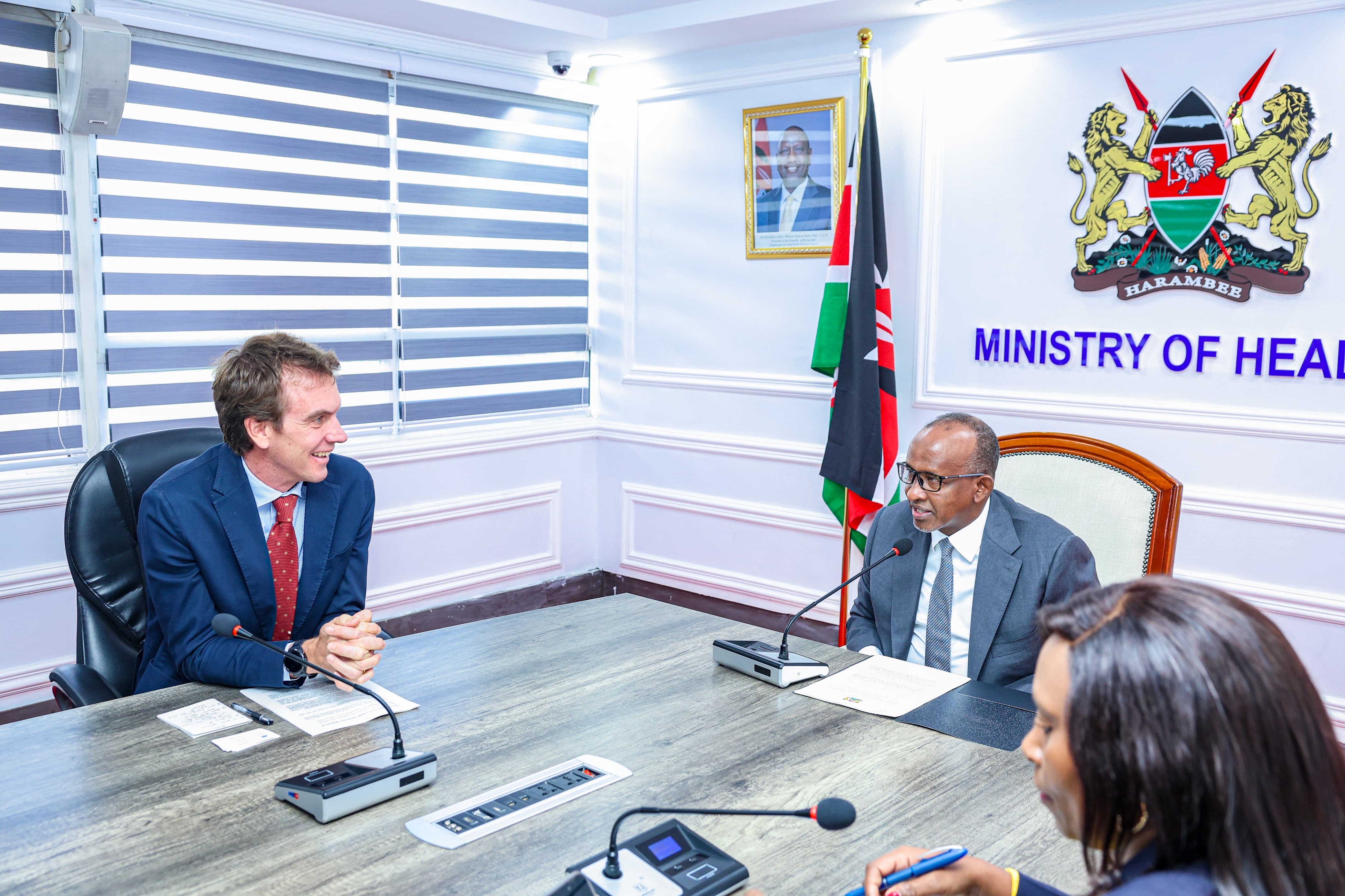 Health CS Duale Hosts UK Delegation to Strengthen Collaboration in Health Security, Innovation, and UHC Reforms