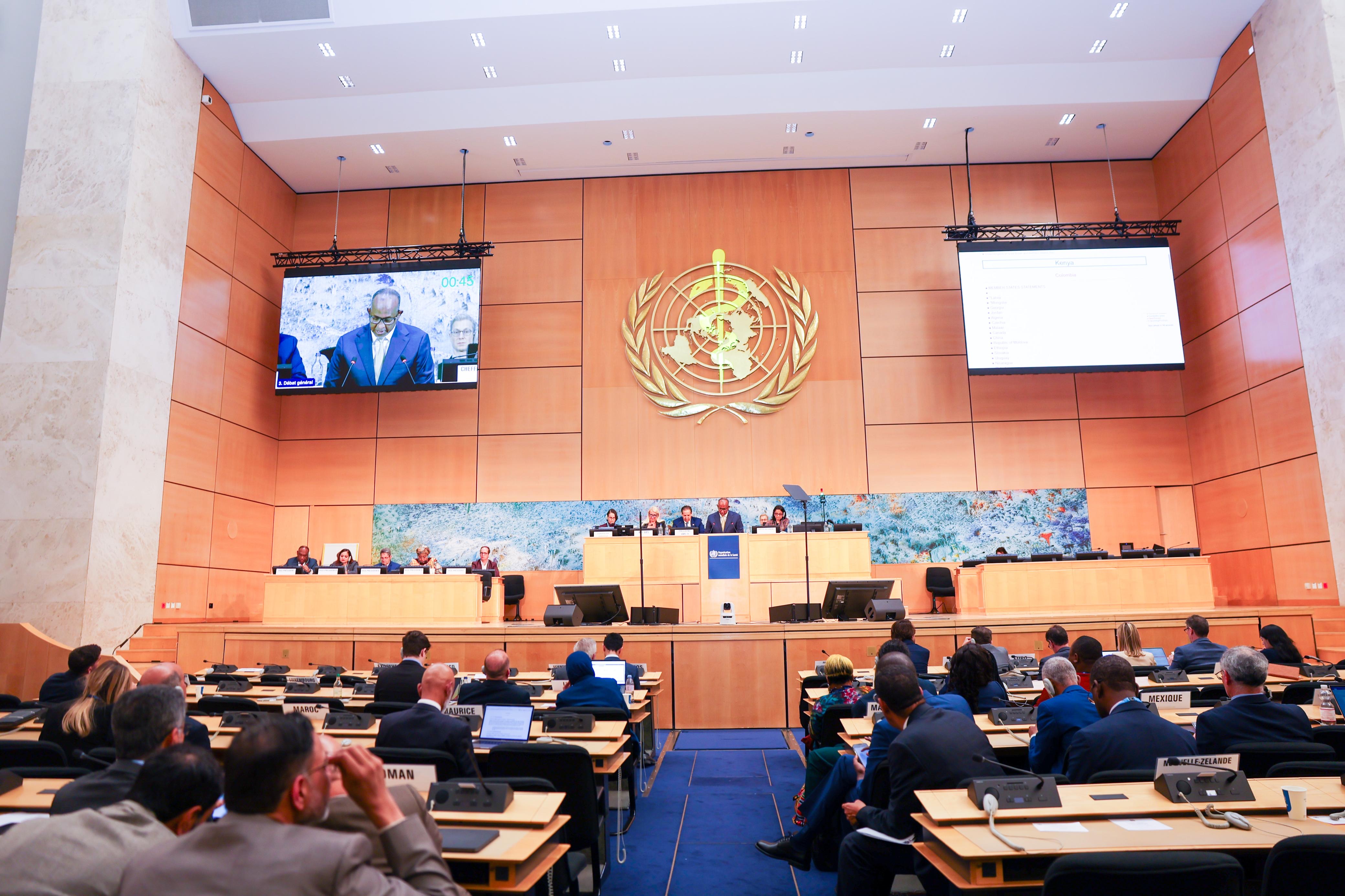 Kenya Calls for Equity and Global Solidarity in Ebola Response at WHA79