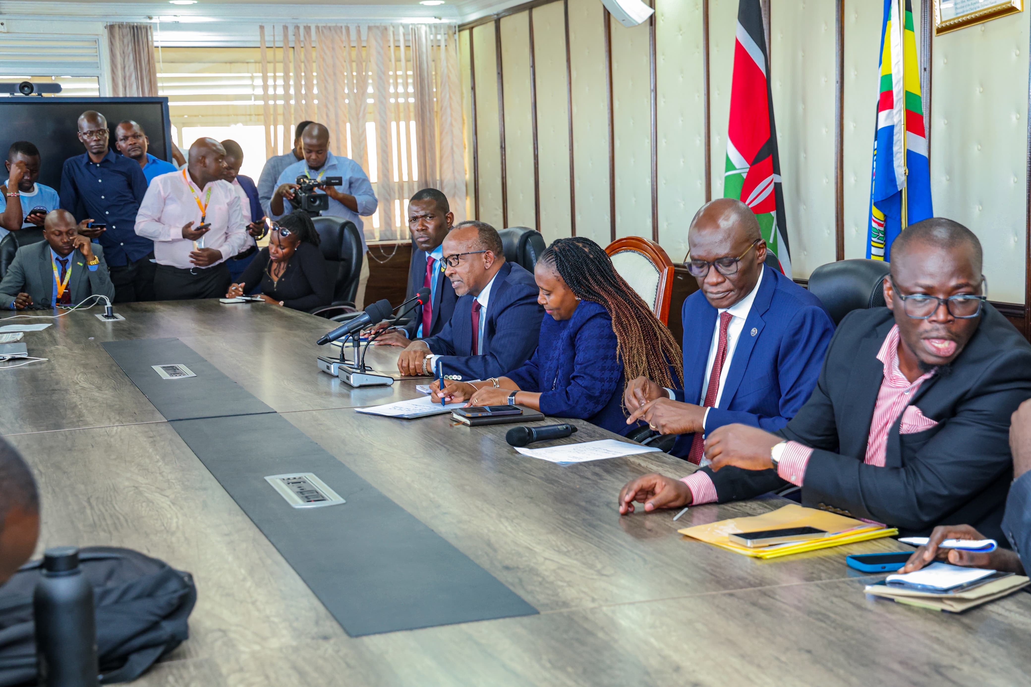 Health CS Hon. Aden Duale Orders Immediate Suspension of Kidney Transplant Services at Mediheal Group of Hospitals