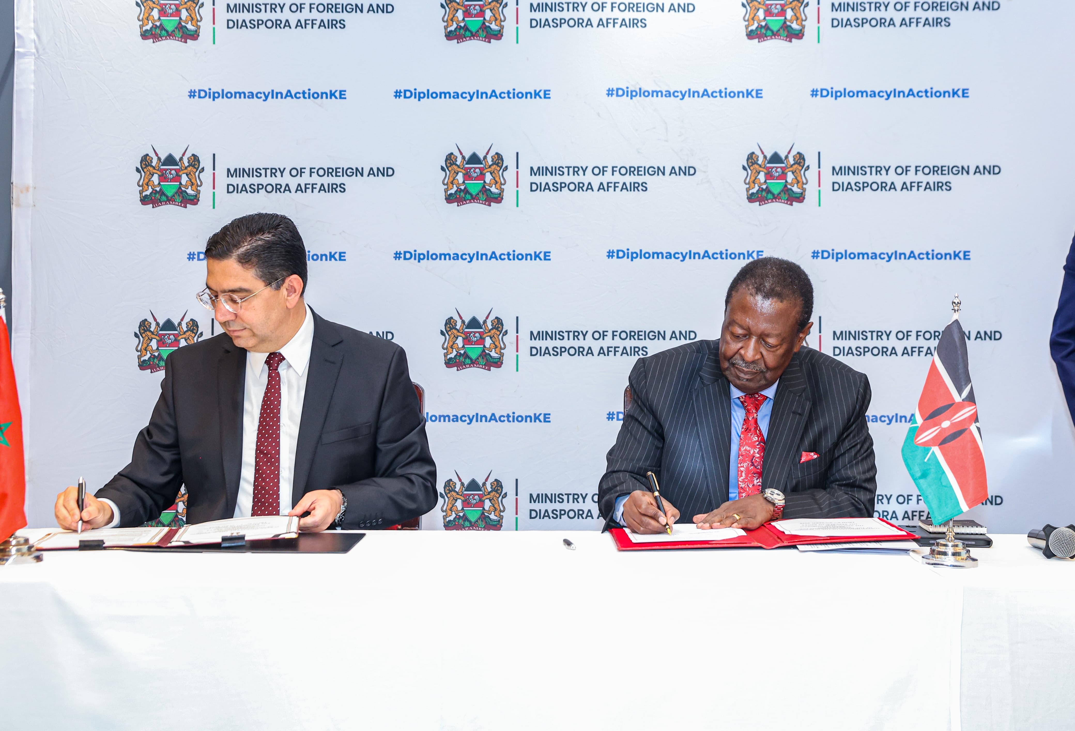 Kenya, Morocco Sign Health Cooperation Deal in Landmark Bilateral Agreements