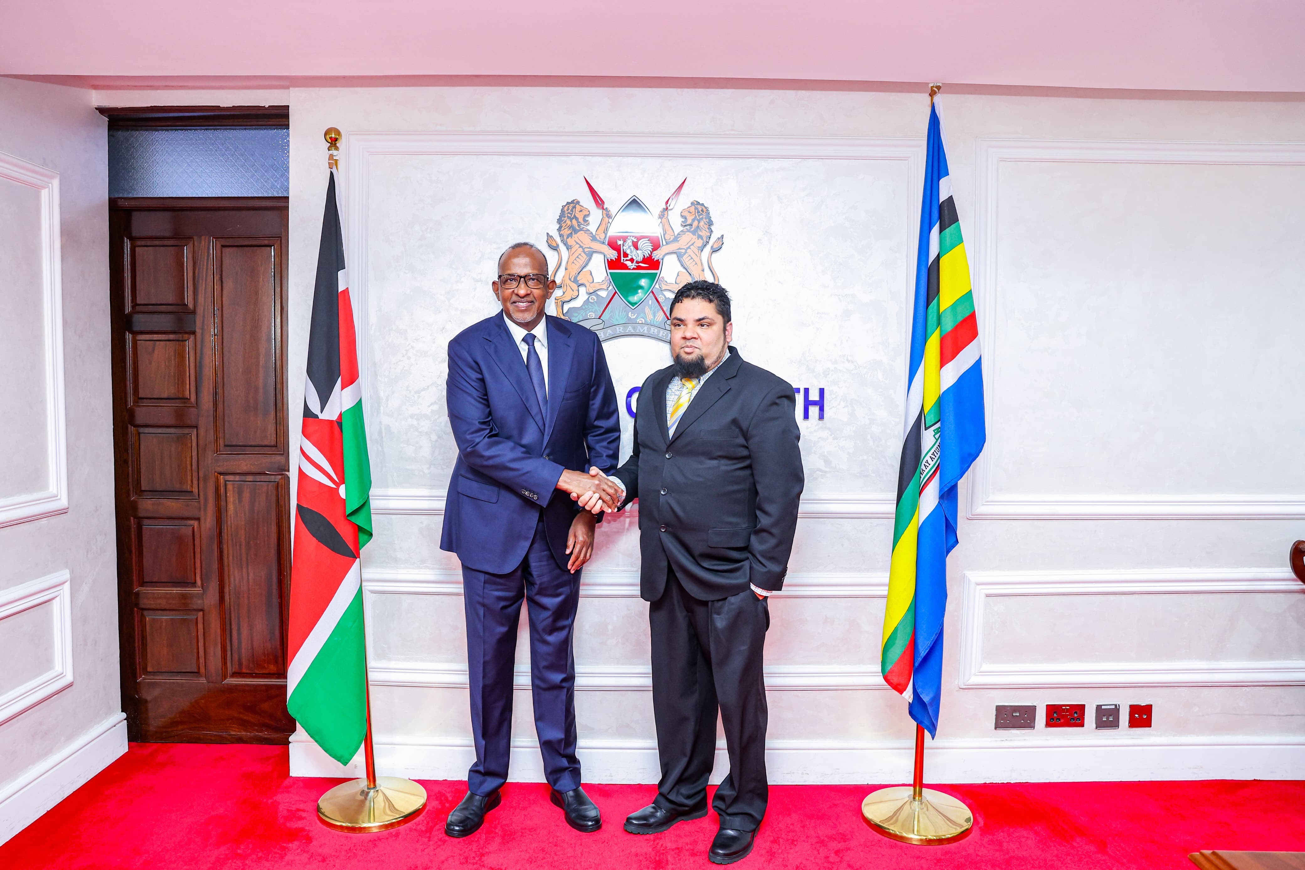 CS Duale Hosts Global Sickle Cell Alliance Chair in Talks to Strengthen SCD Care in Kenya