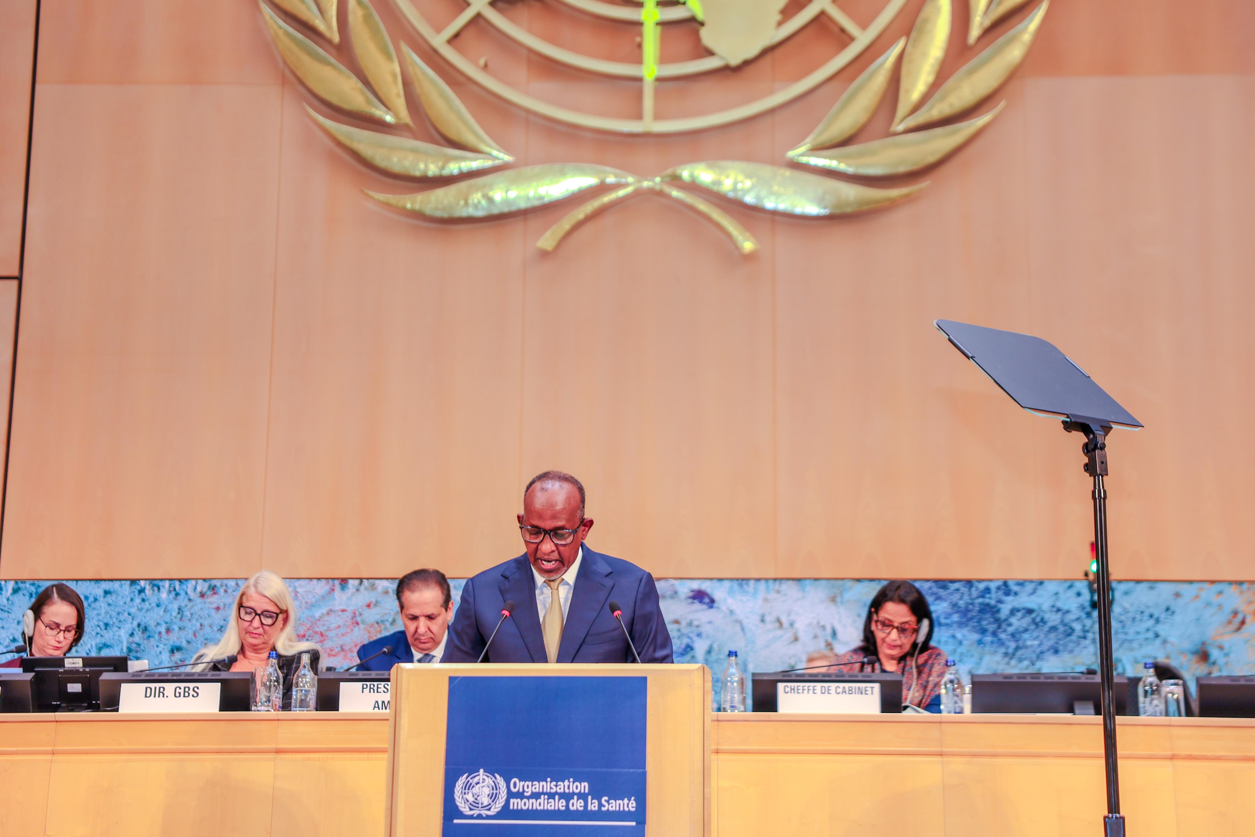 Kenya Calls for Equity and Global Solidarity in Ebola Response at WHA79