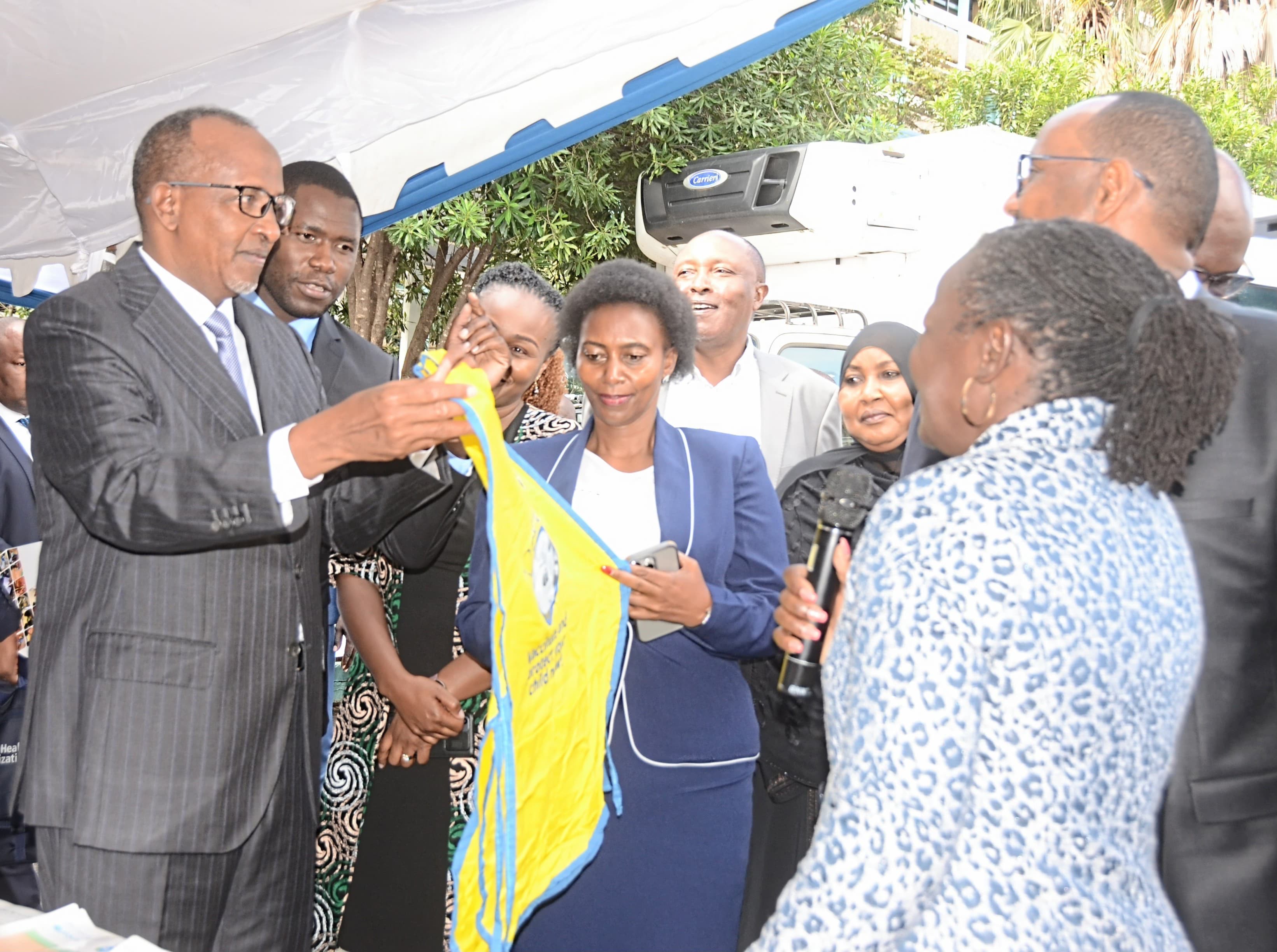 Hon. Aden duale flags off 2,000 cold chain equipment to strengthen kenya’s immunization services