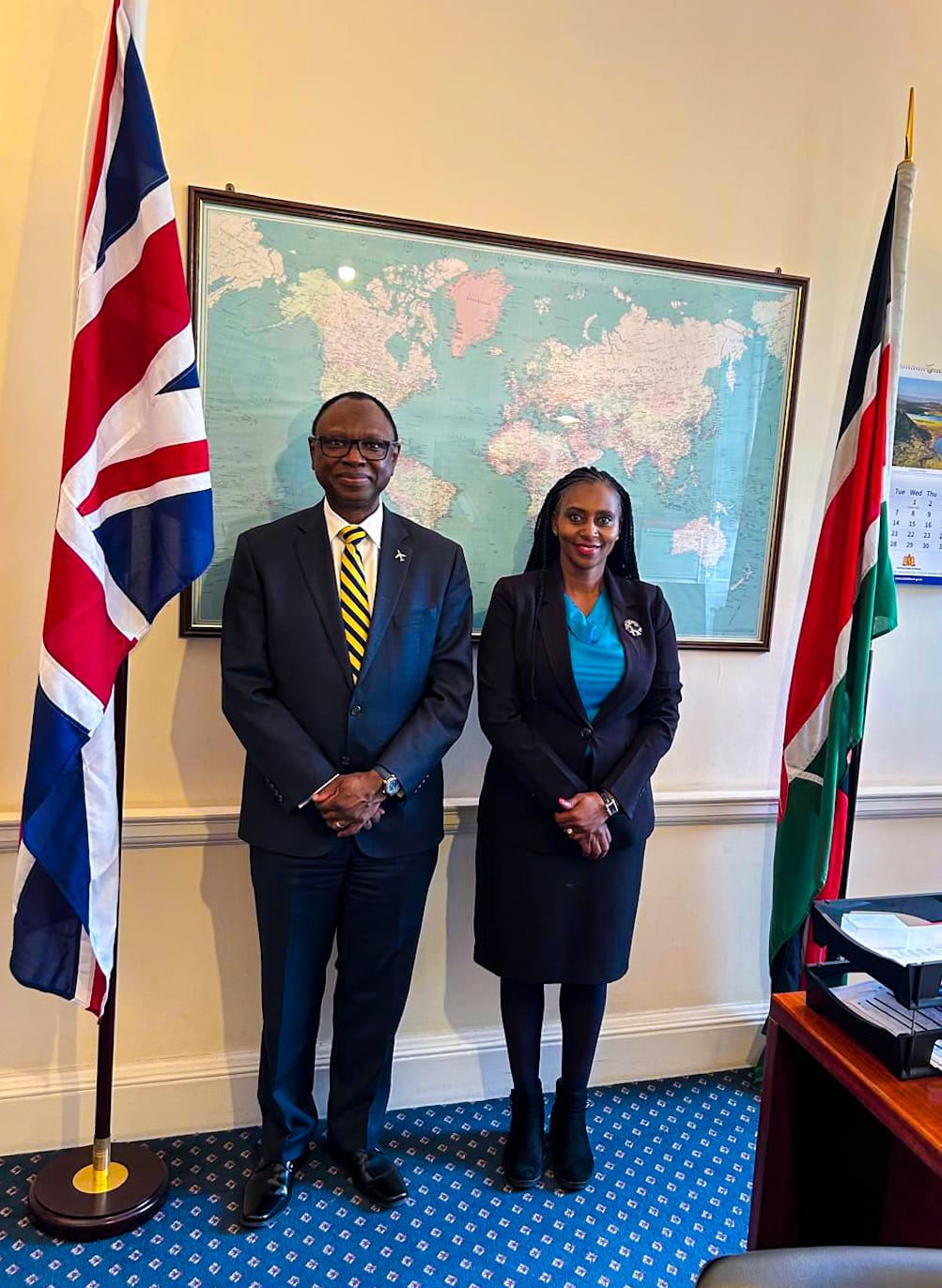 PS Muthoni Advances Discussions on Kenya-UK Health Alliance 