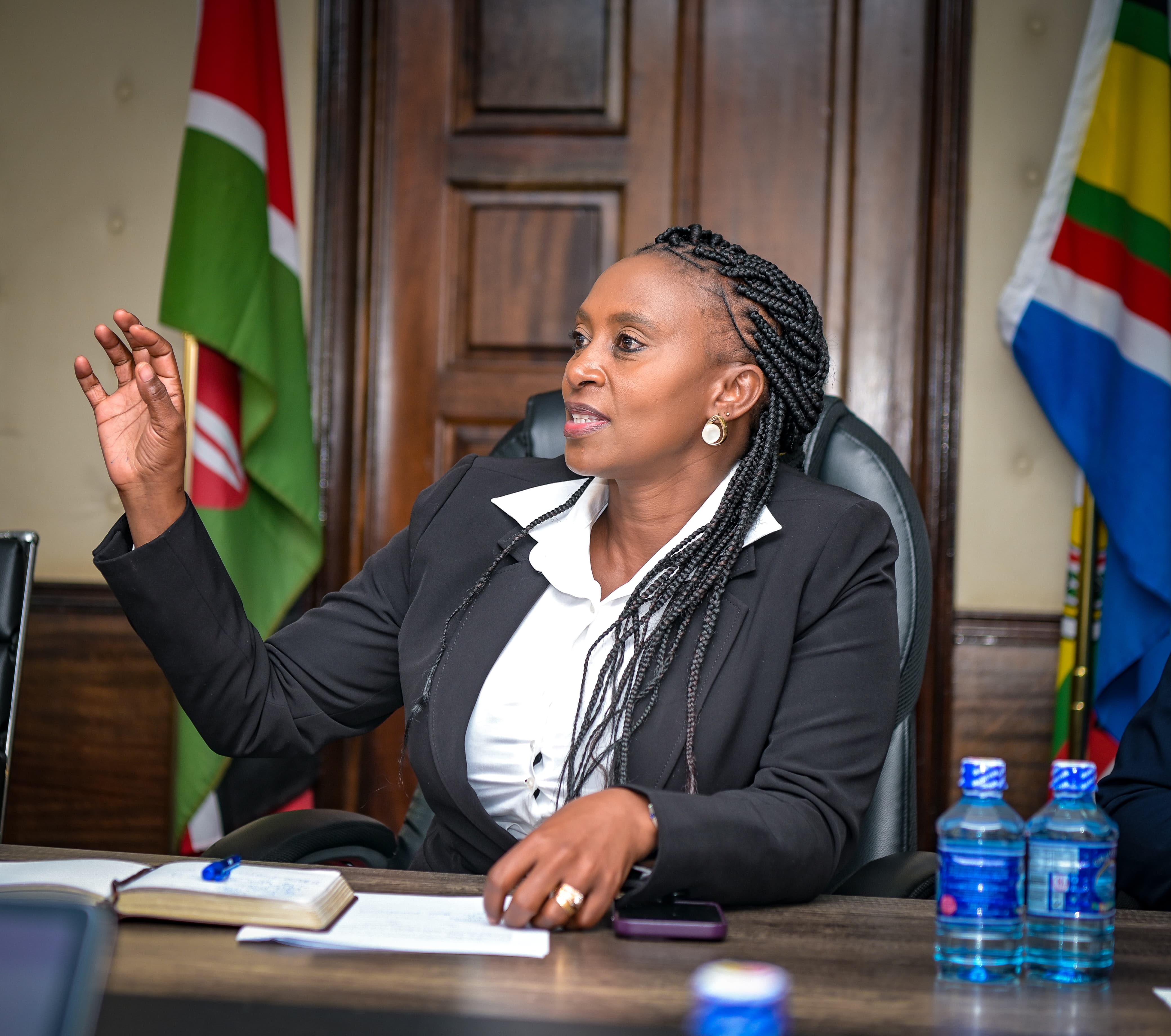 PS Muthoni Meeting with  the World Health Organization (WHO) Leadership