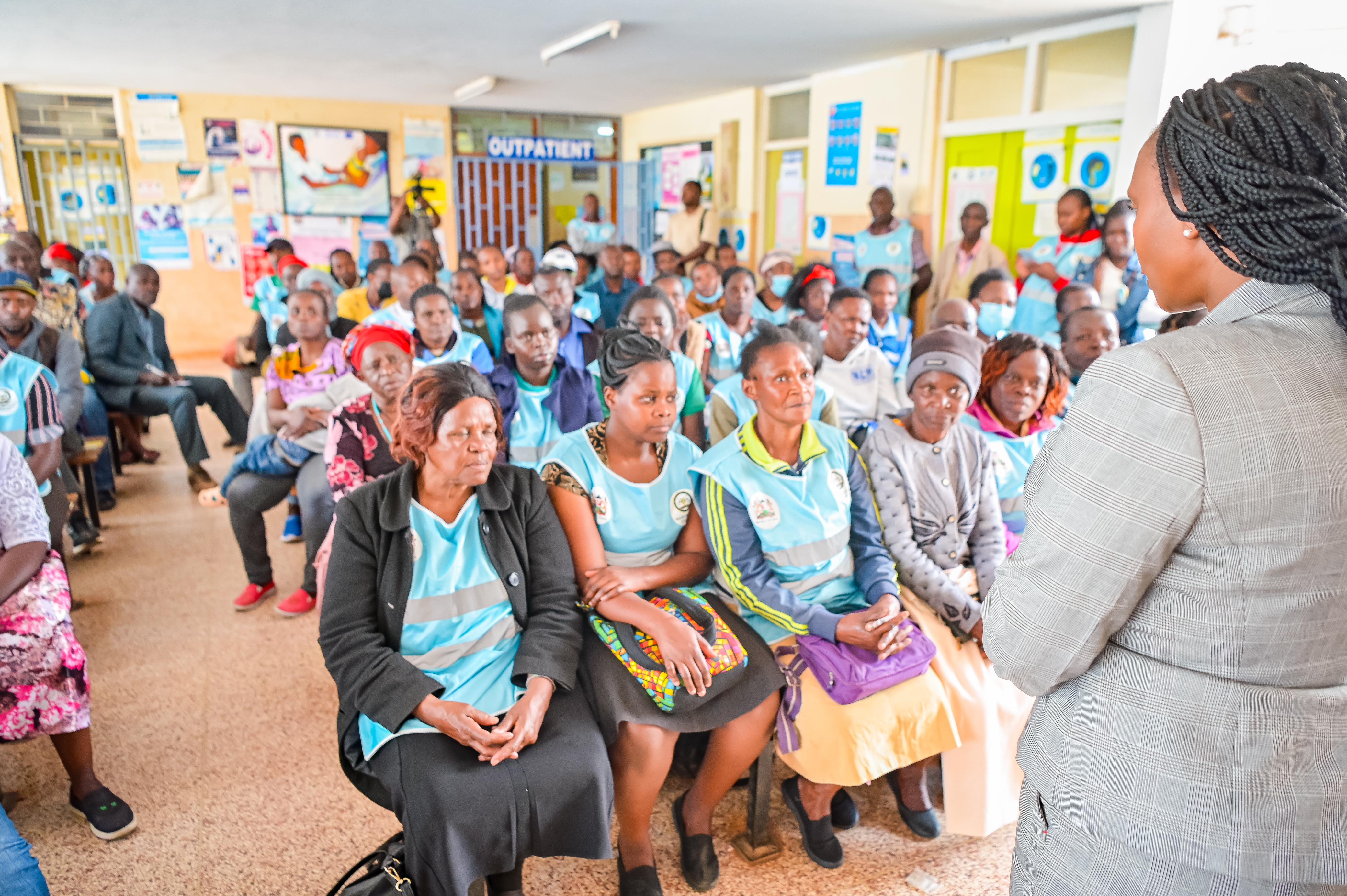 Community Health Promoters trained ahead of SHA rollout.