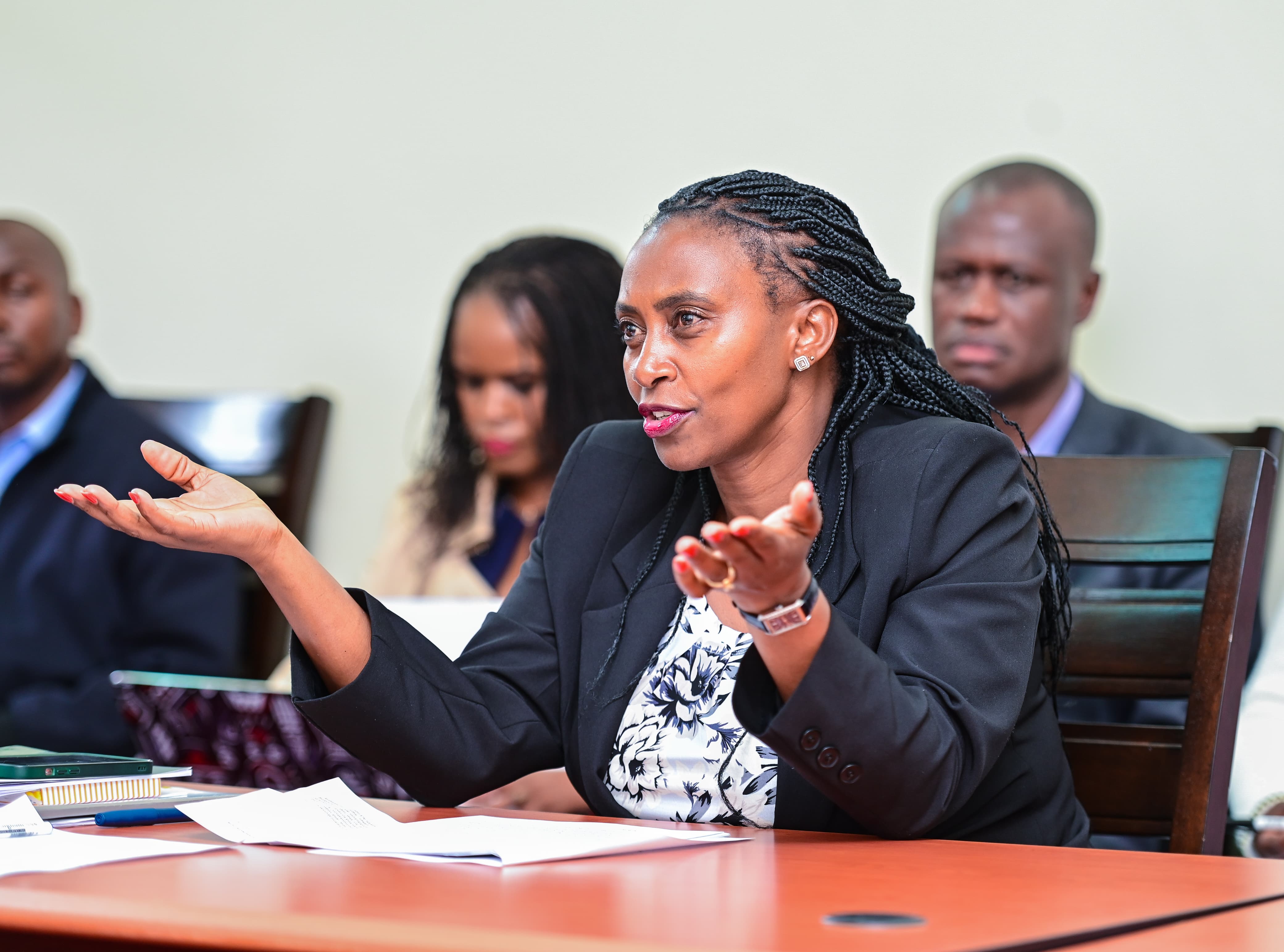 PS Muthoni Holds Key Meeting with Presidential Task Force on Human Resources for Health