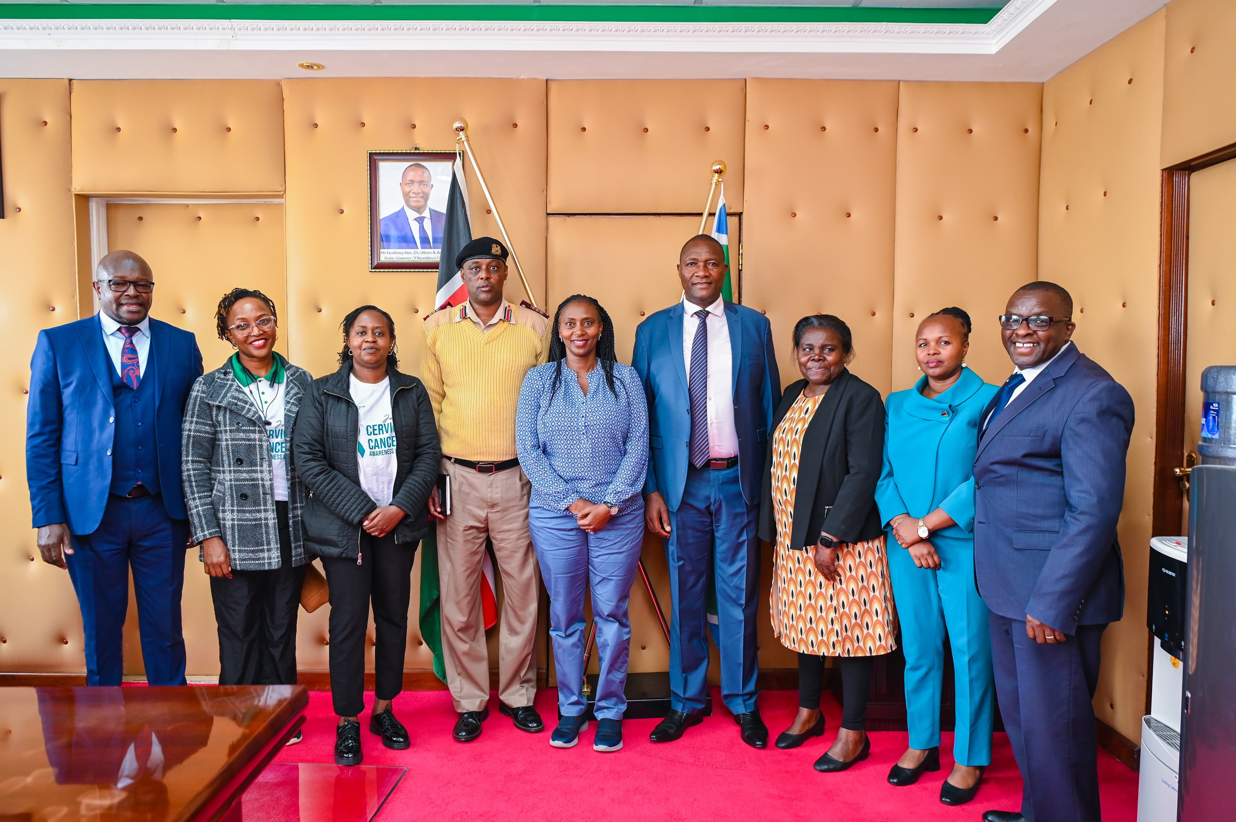 PS Mary Muthoni Leads Commemoration of Cervical Cancer Awareness Month