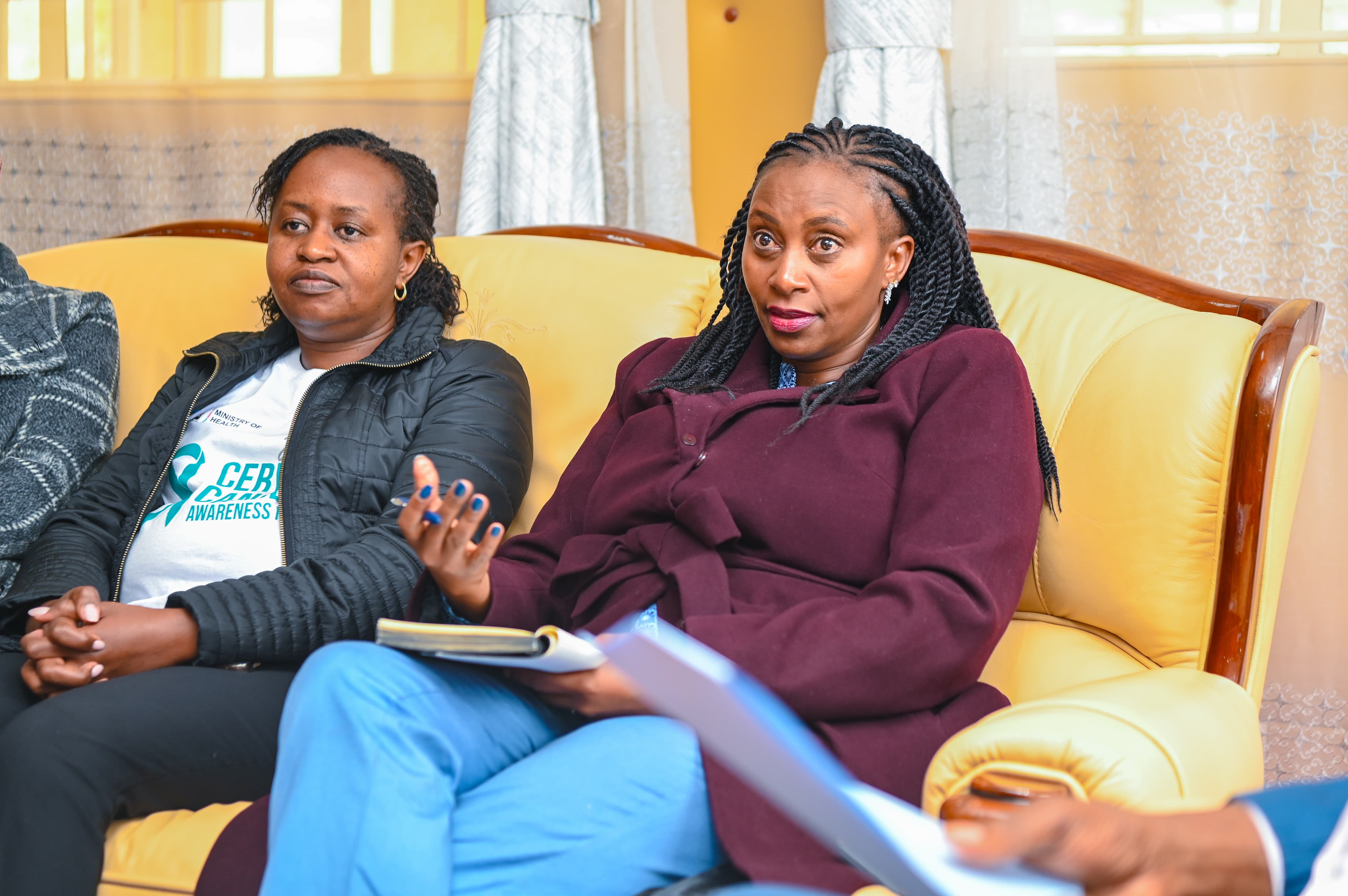 PS Mary Muthoni Leads Commemoration of Cervical Cancer Awareness Month