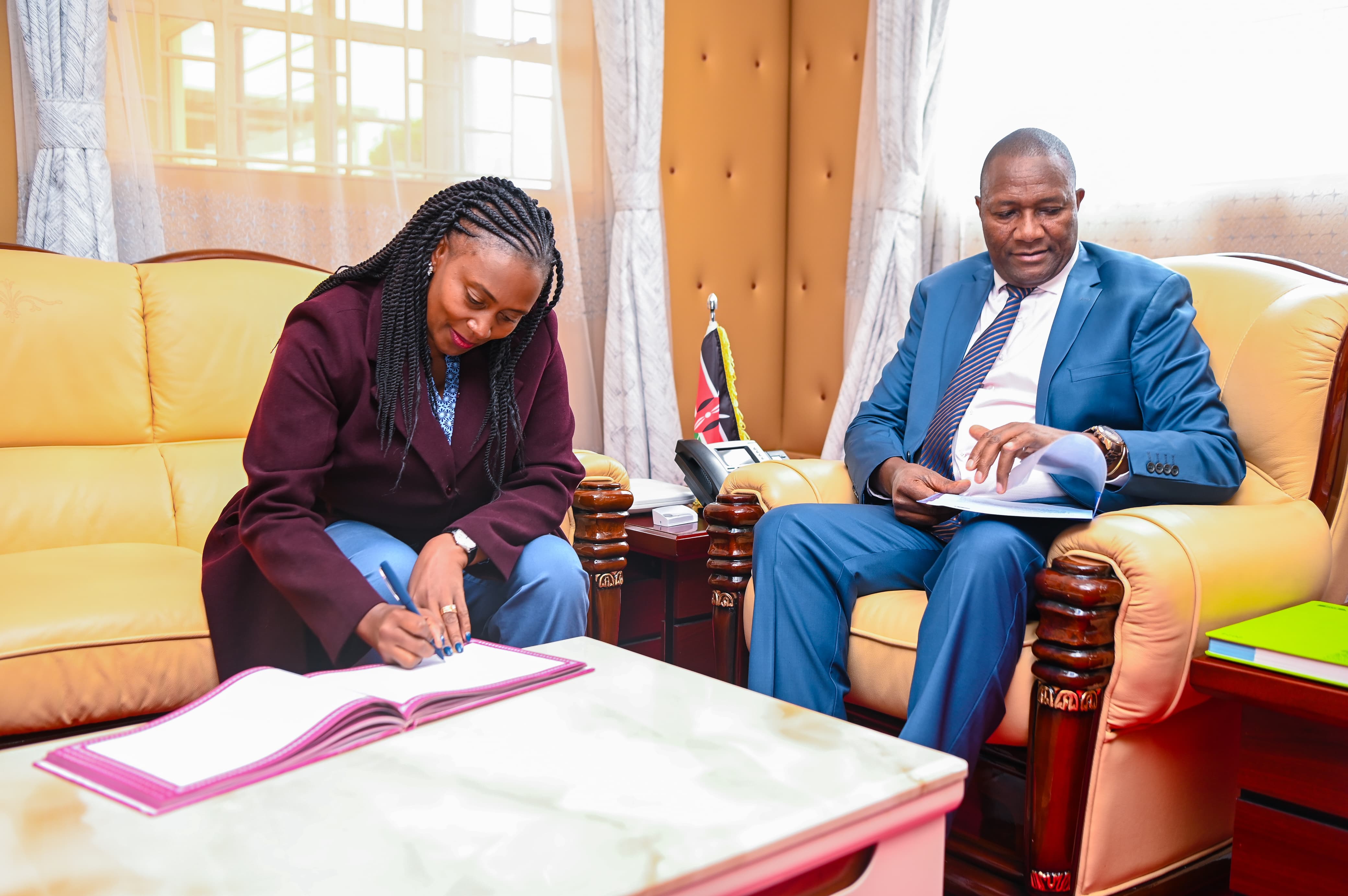PS Mary Muthoni Leads Commemoration of Cervical Cancer Awareness Month