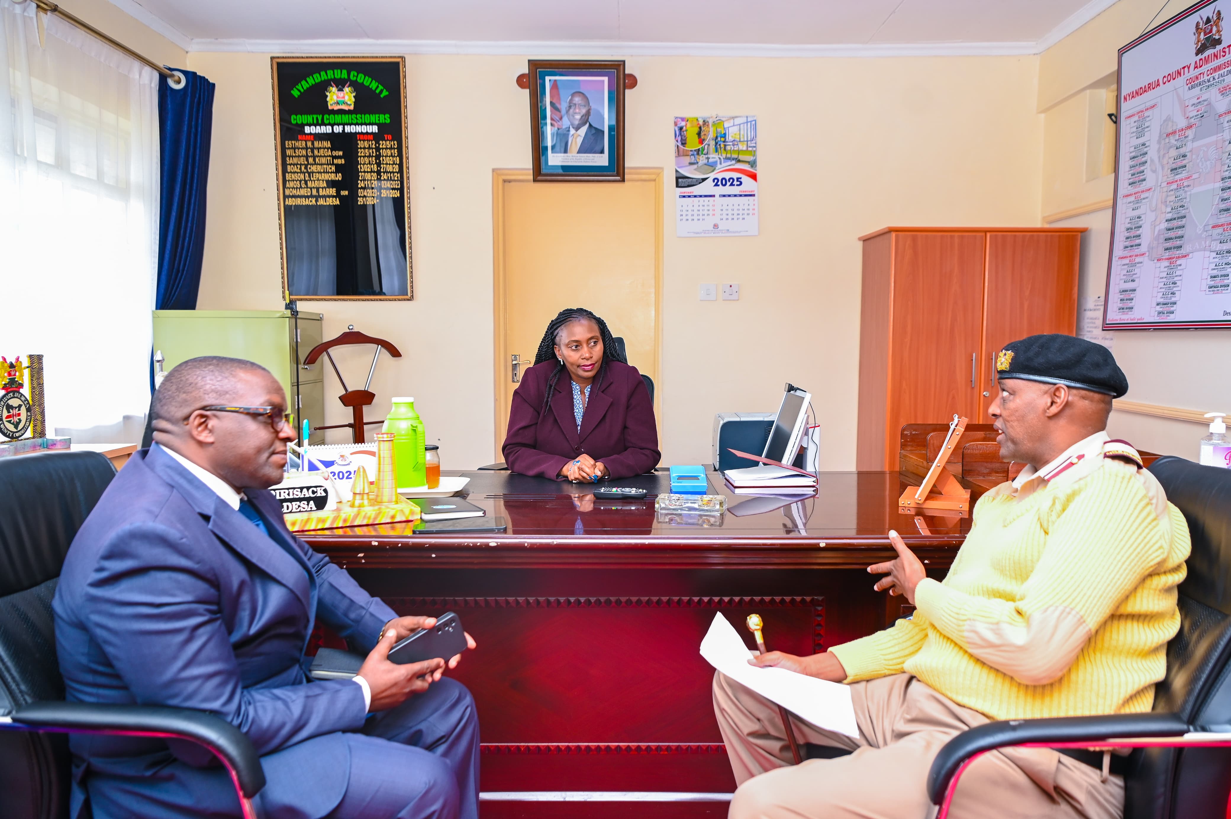 PS Mary Muthoni Leads Commemoration of Cervical Cancer Awareness Month