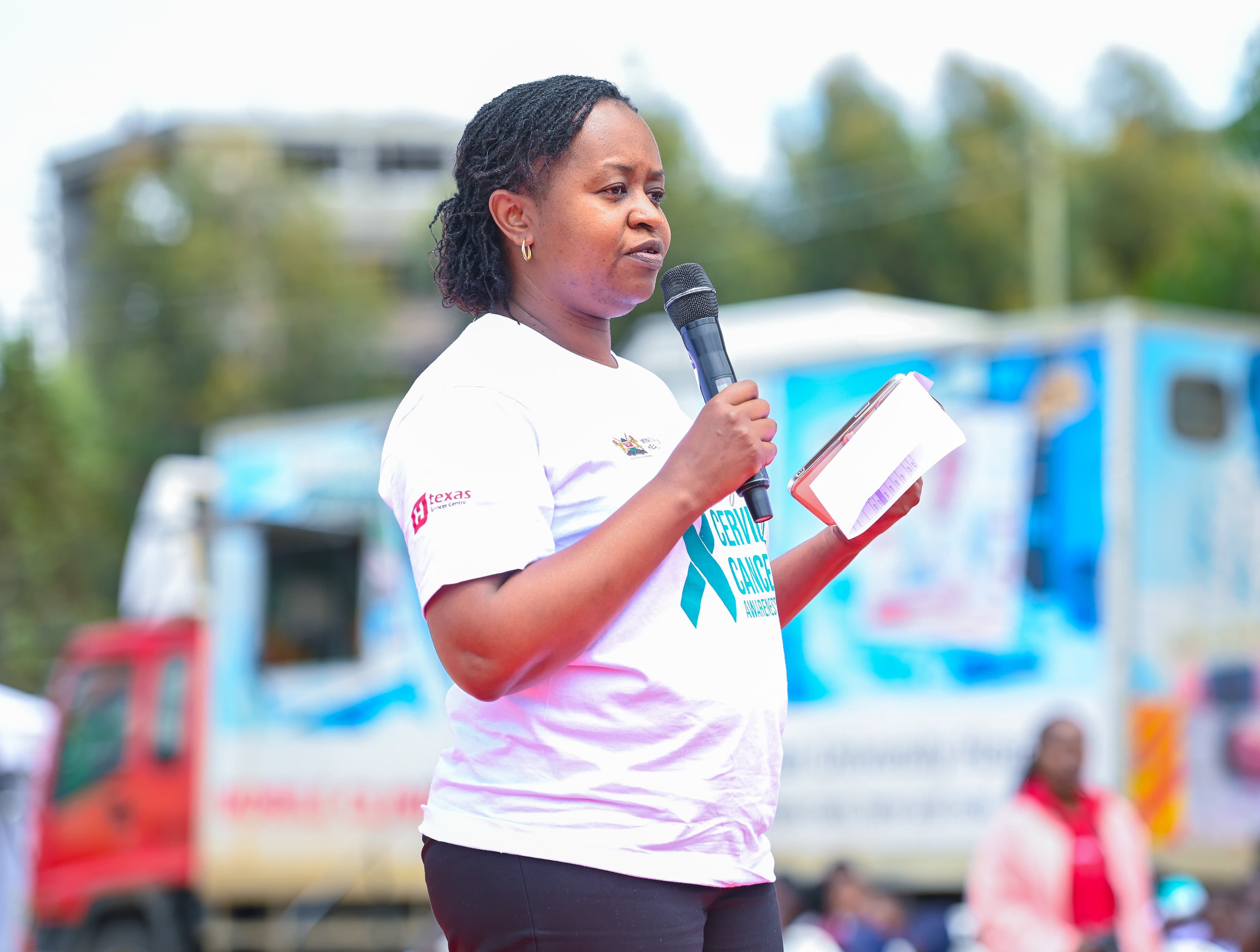 PS Mary Muthoni Leads Commemoration of Cervical Cancer Awareness Month