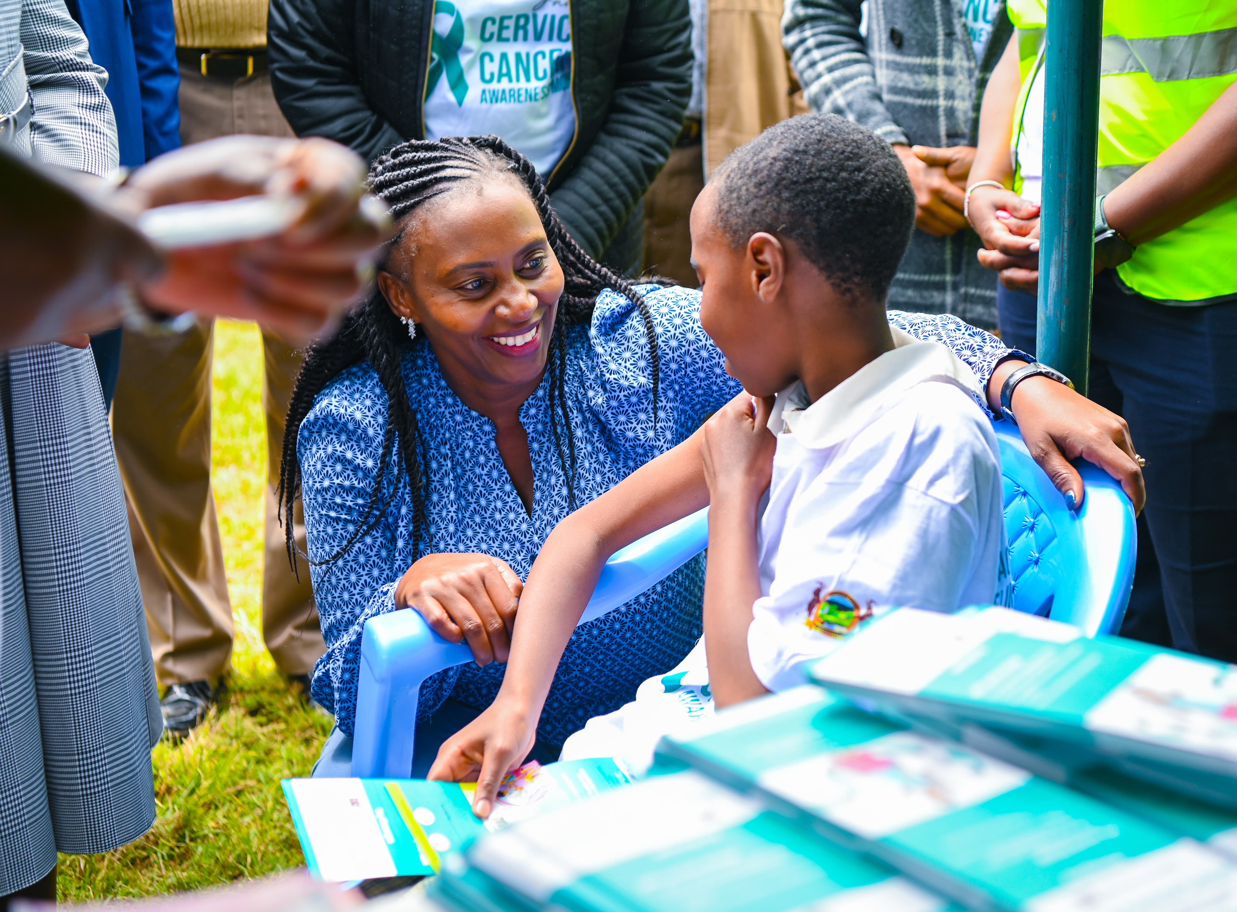PS Mary Muthoni Leads Commemoration of Cervical Cancer Awareness Month