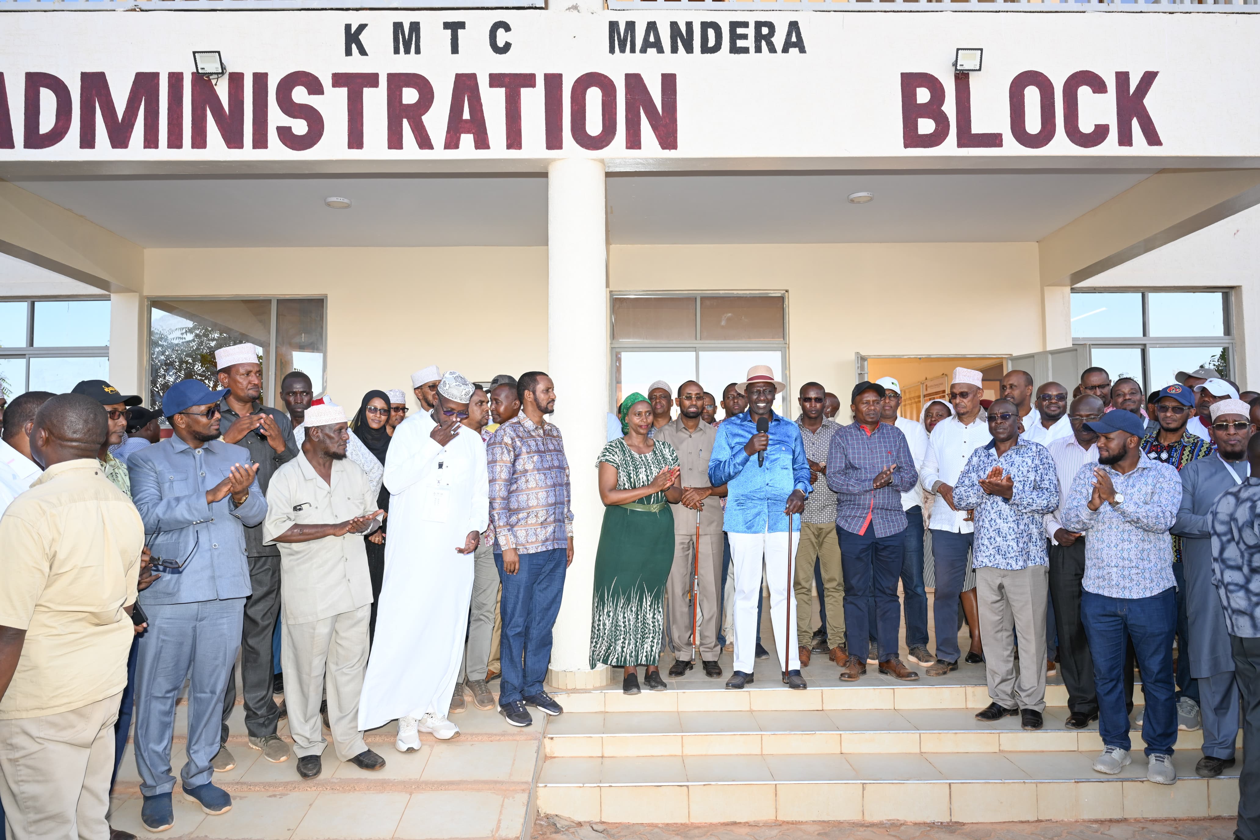 Strengthening Human Resources for Health, President Ruto launches KMTC Mandera Campus