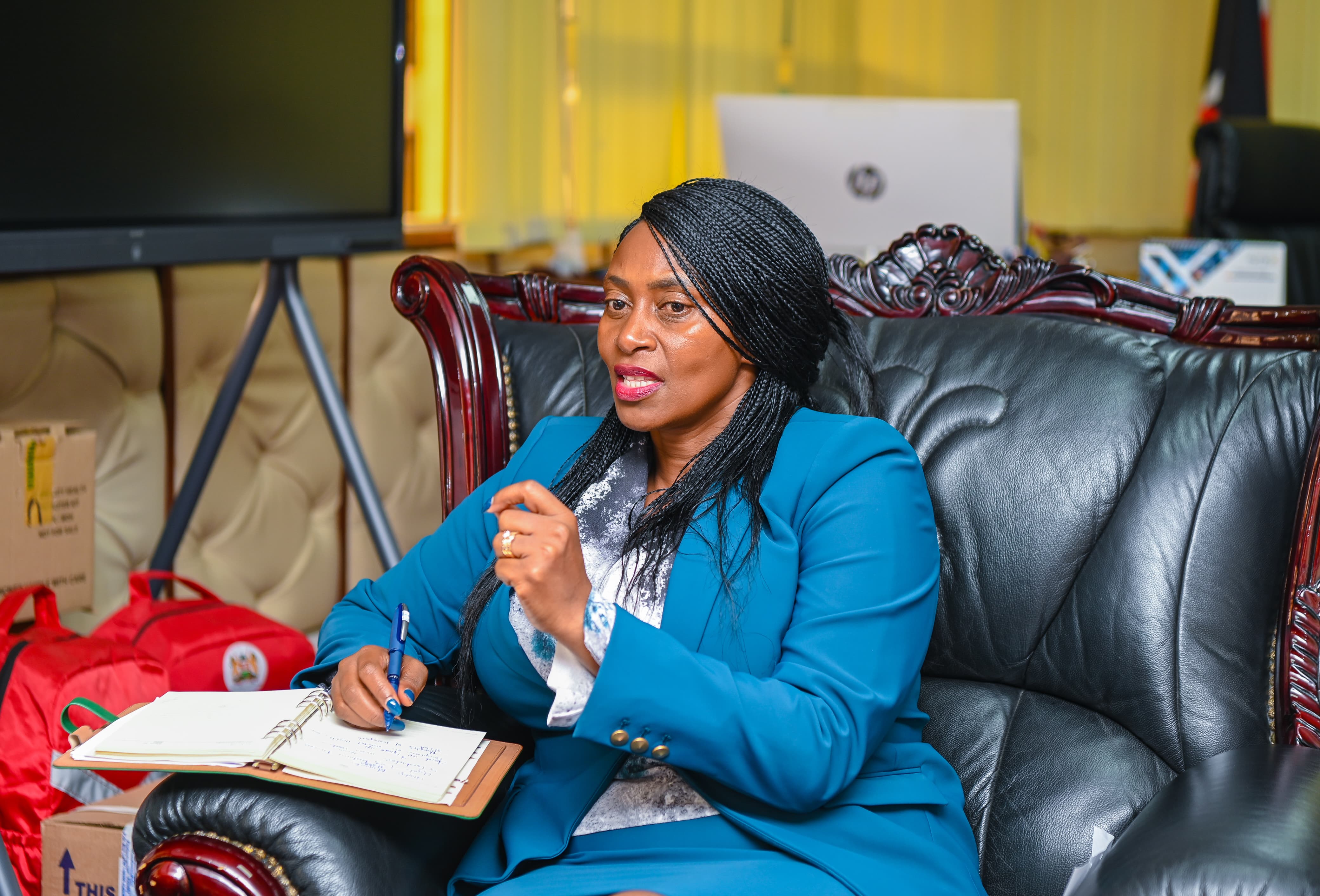 PS Muthoni explores strategies for improving health outcomes for long distance drivers and conductors 