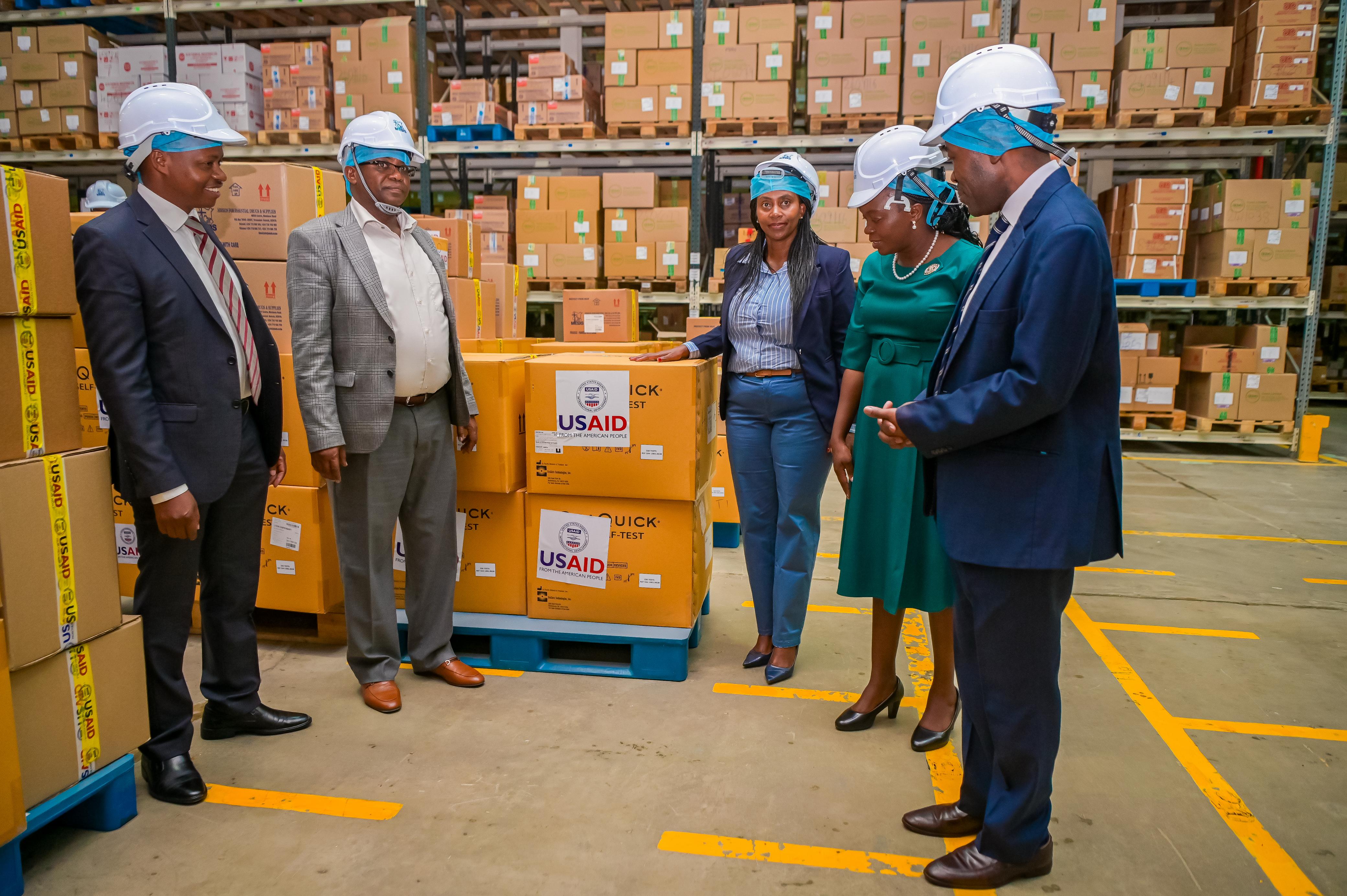 Government Flags Off Essential Health Commodities After Reinstatement of U.S. Funding